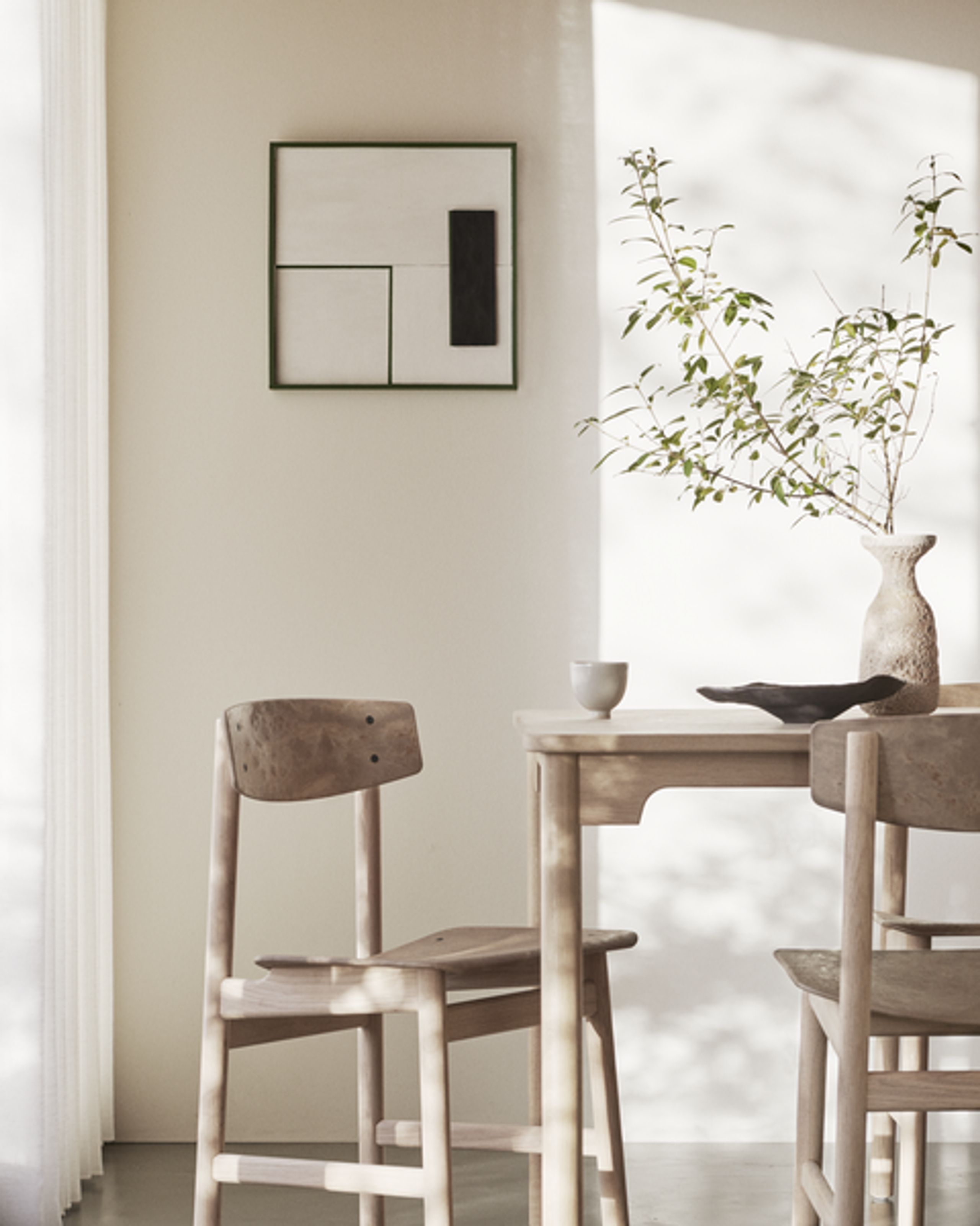 Mater - Chaise - Conscious Chair BM3162 - Soaped Oak