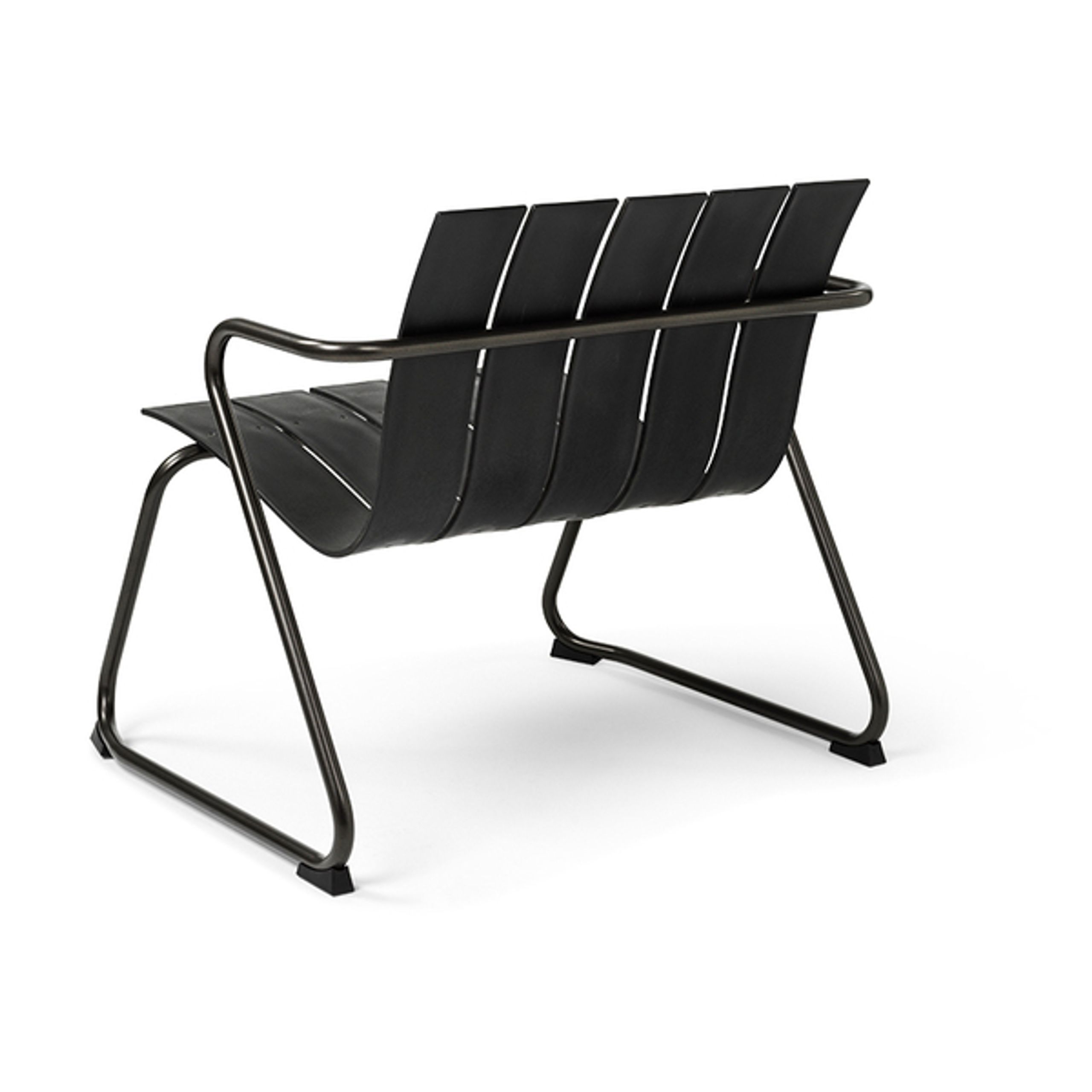 Mater - Kreslo do obývačky - Ocean Lounge Chair by Nanna Ditzel - Black