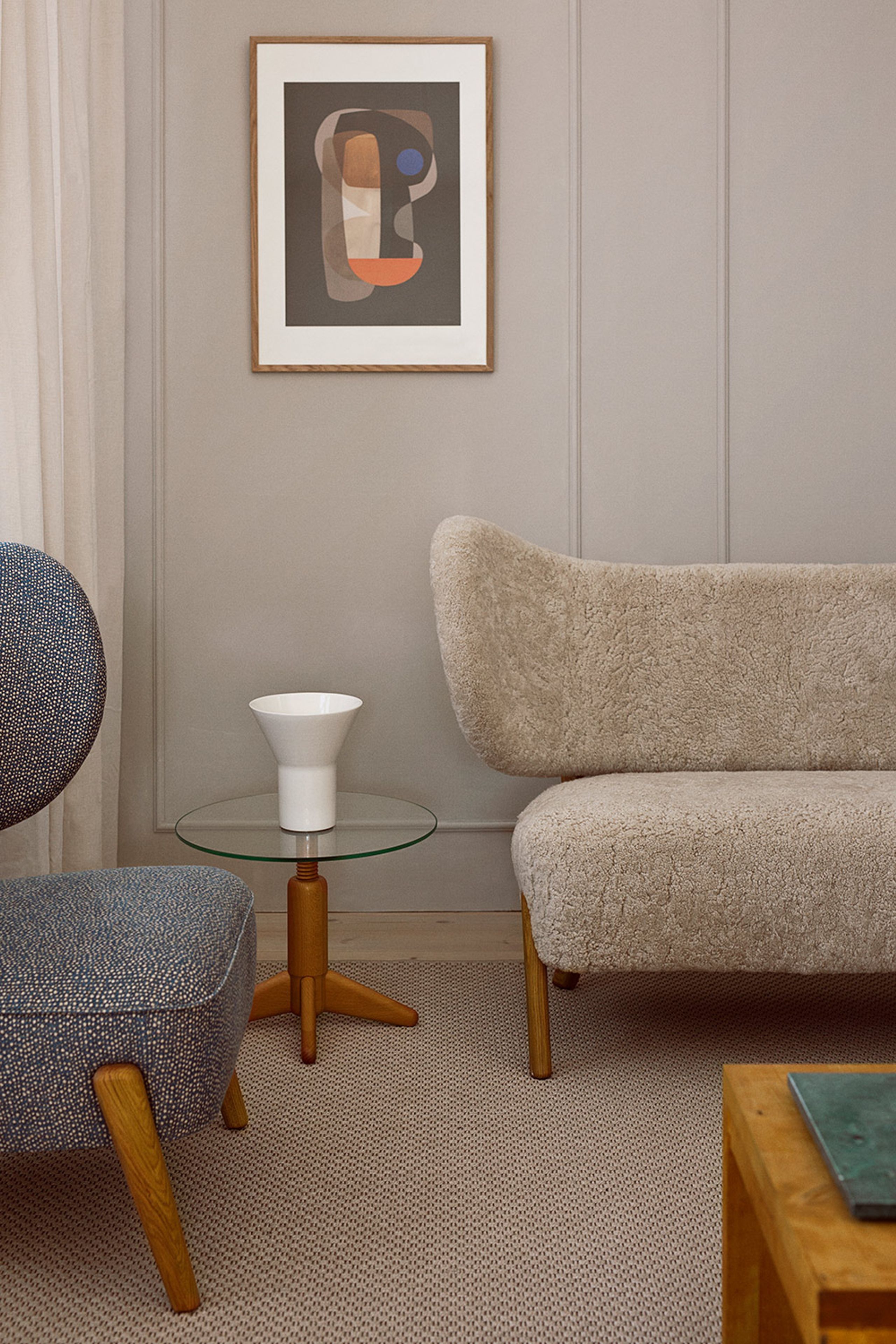 Mazo - Sessel - TMBO Sofa - Fabric: Sheepskin, Moonlight