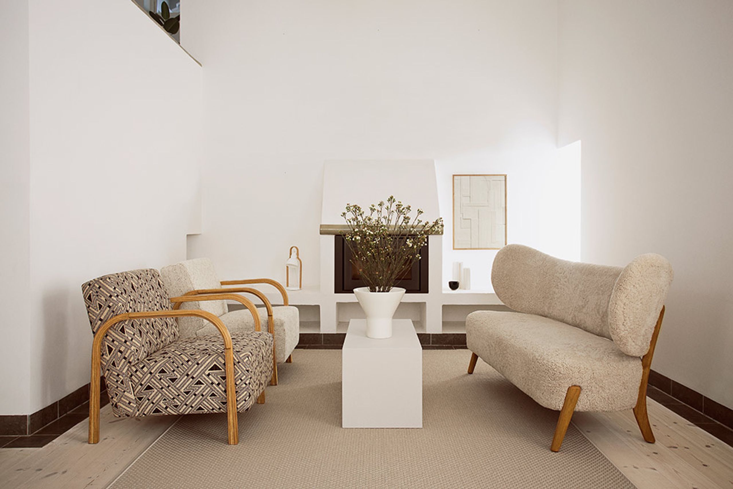 Mazo - Sessel - TMBO Sofa - Fabric: Sheepskin, Moonlight