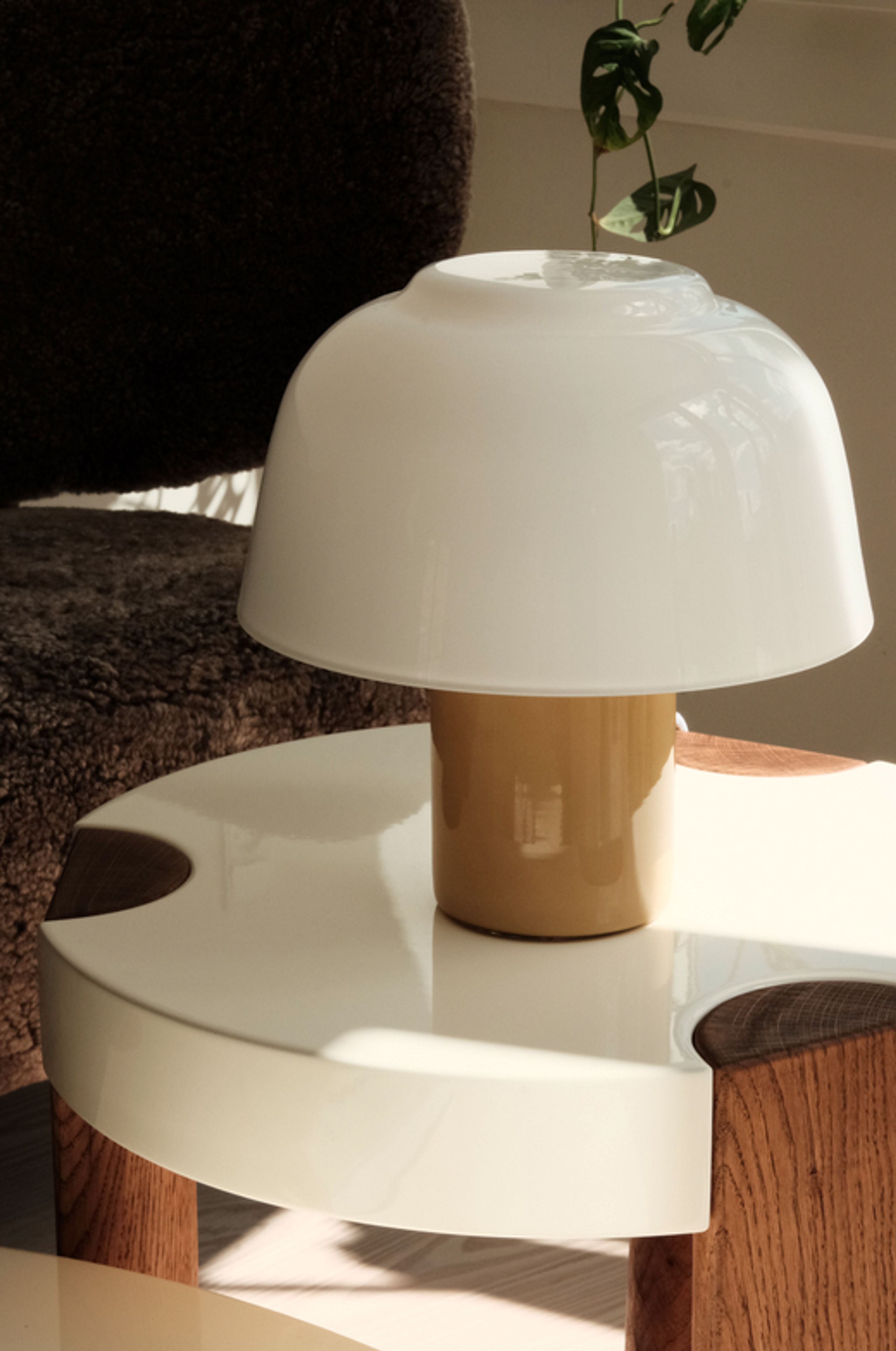 Mazo - Table basse - FER Table - Creamy white - Small