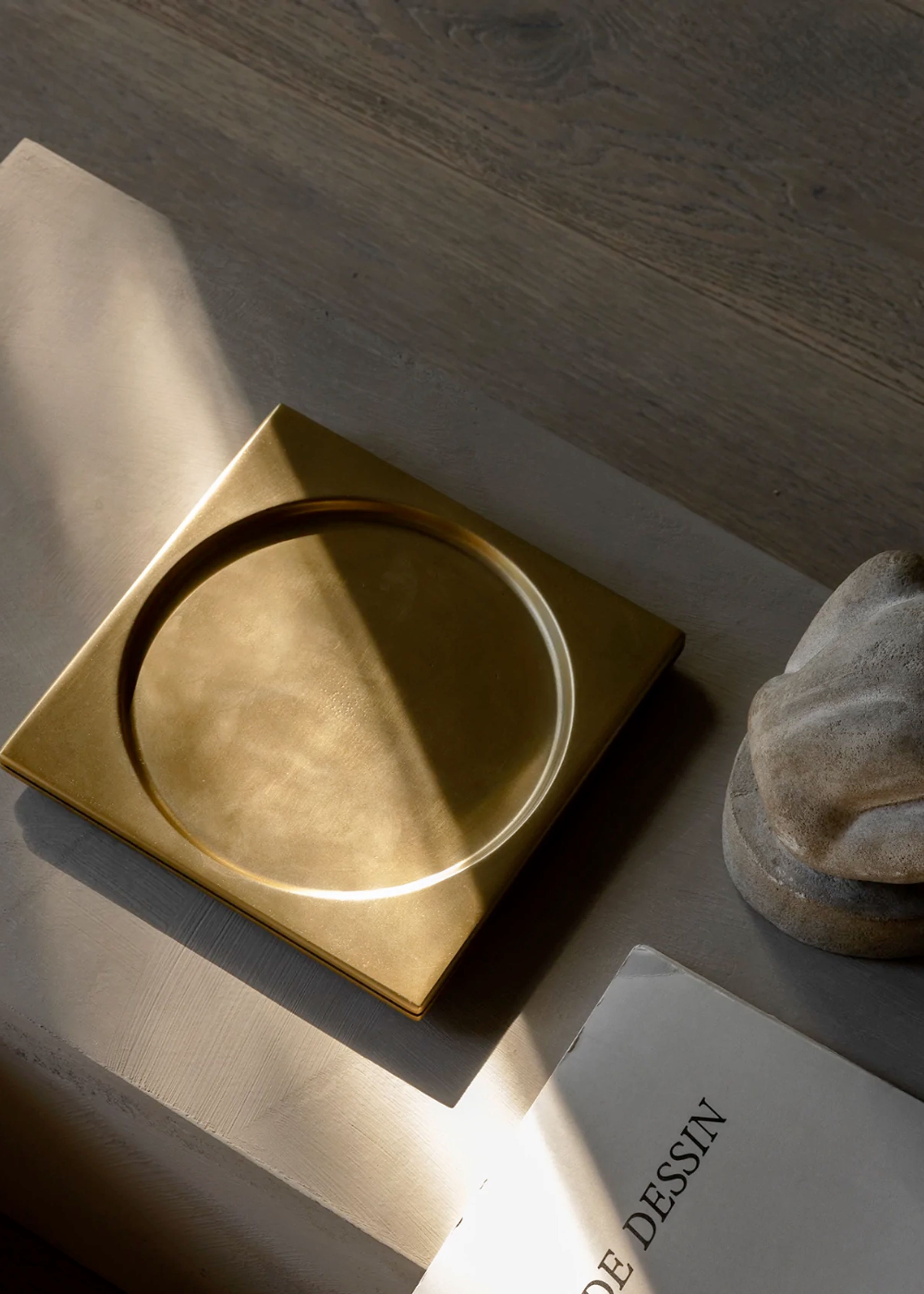MENU - Bandeja - Divot Tray - Gold/metal