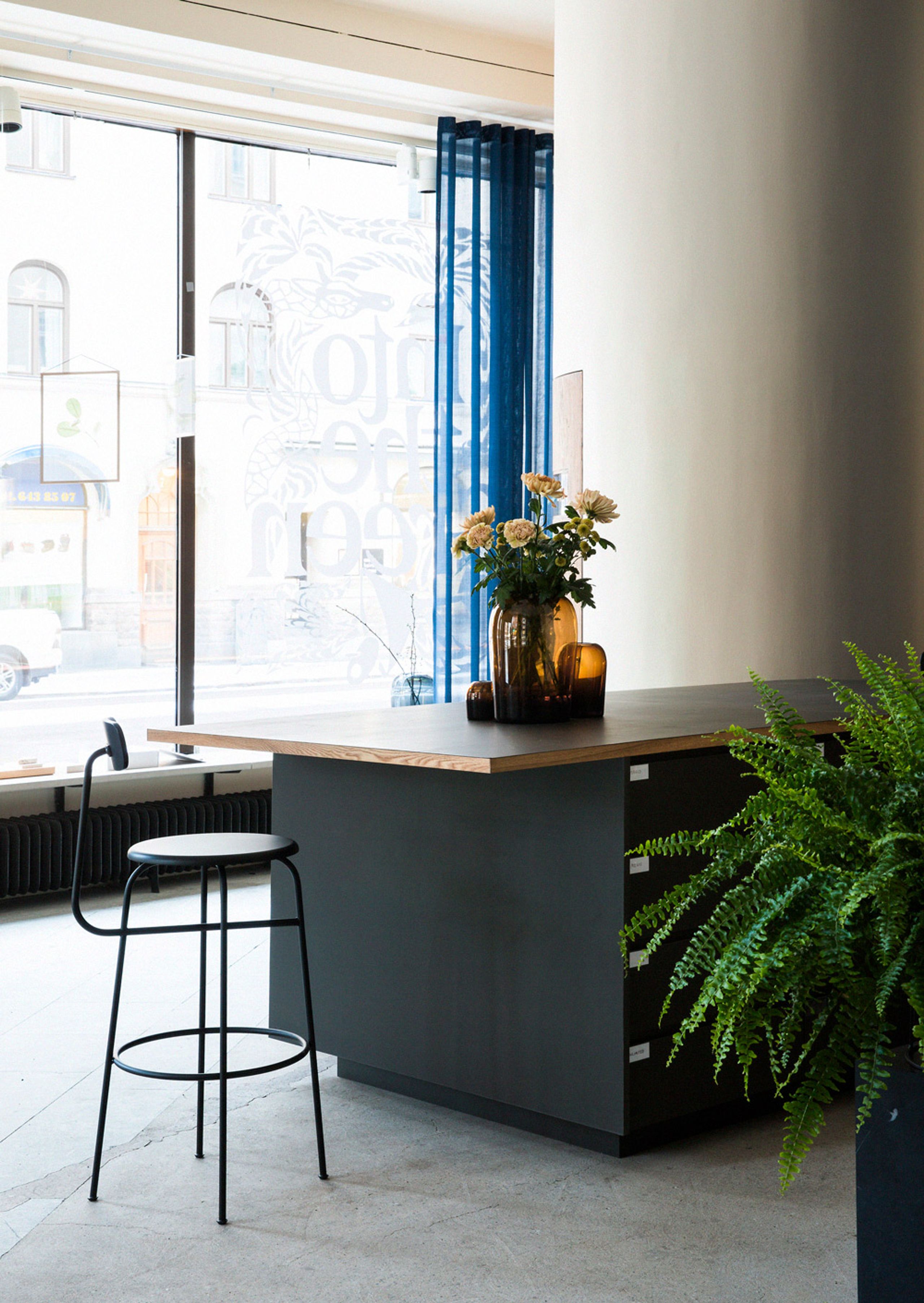 MENU - Bar stool - Afteroom / Bar Chair - Dunes - Anthrazite