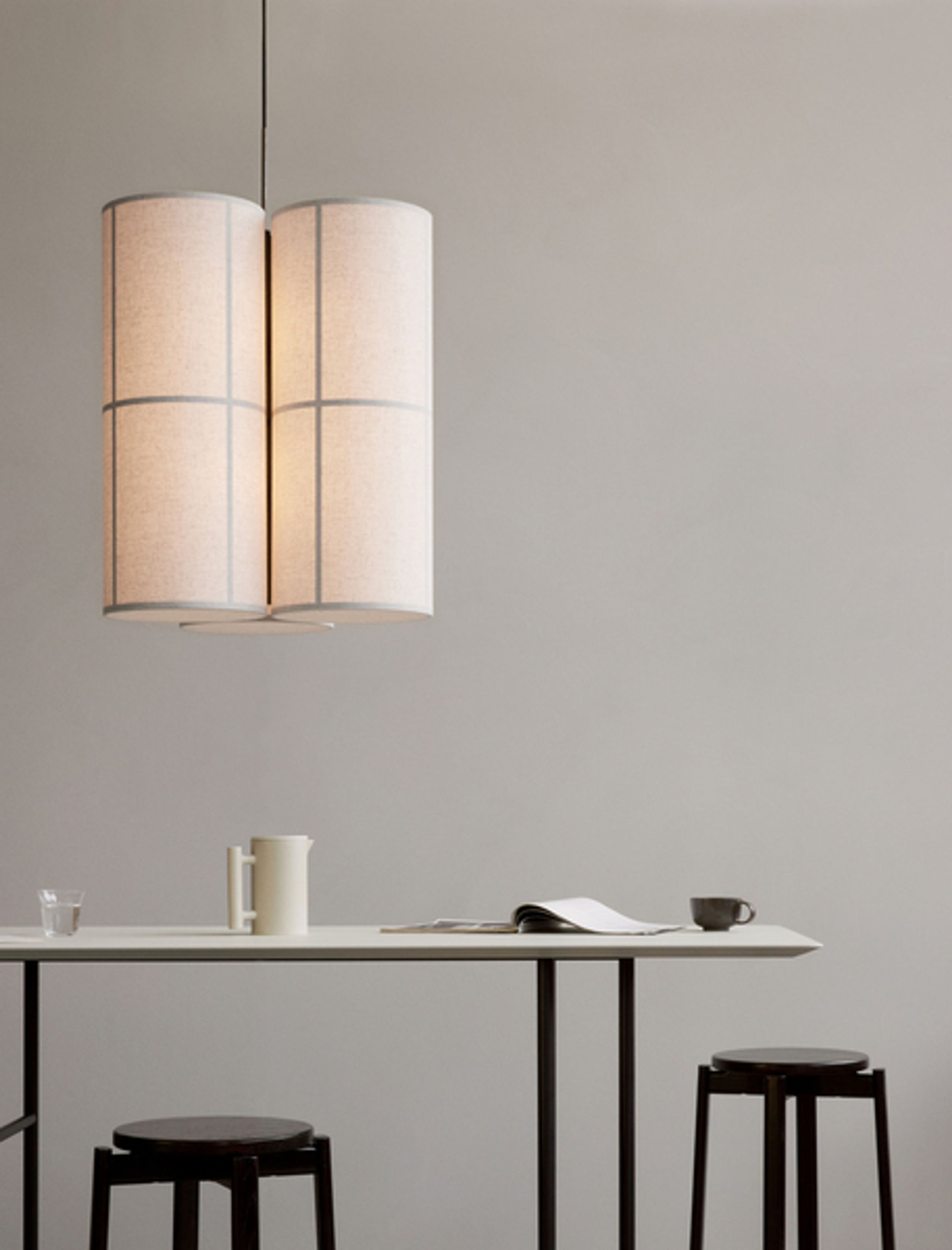 MENU - Bar stool - Passage Counter Stool - Dark lacquered oak