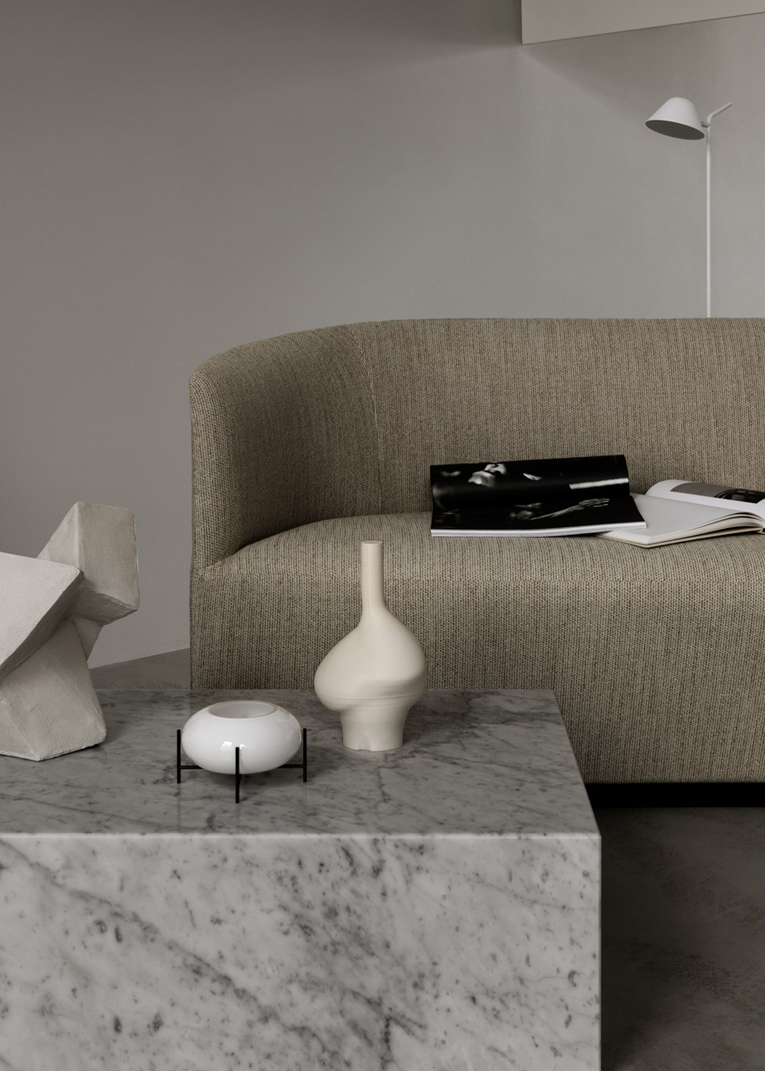 MENU - - Plinth - Cubic / White