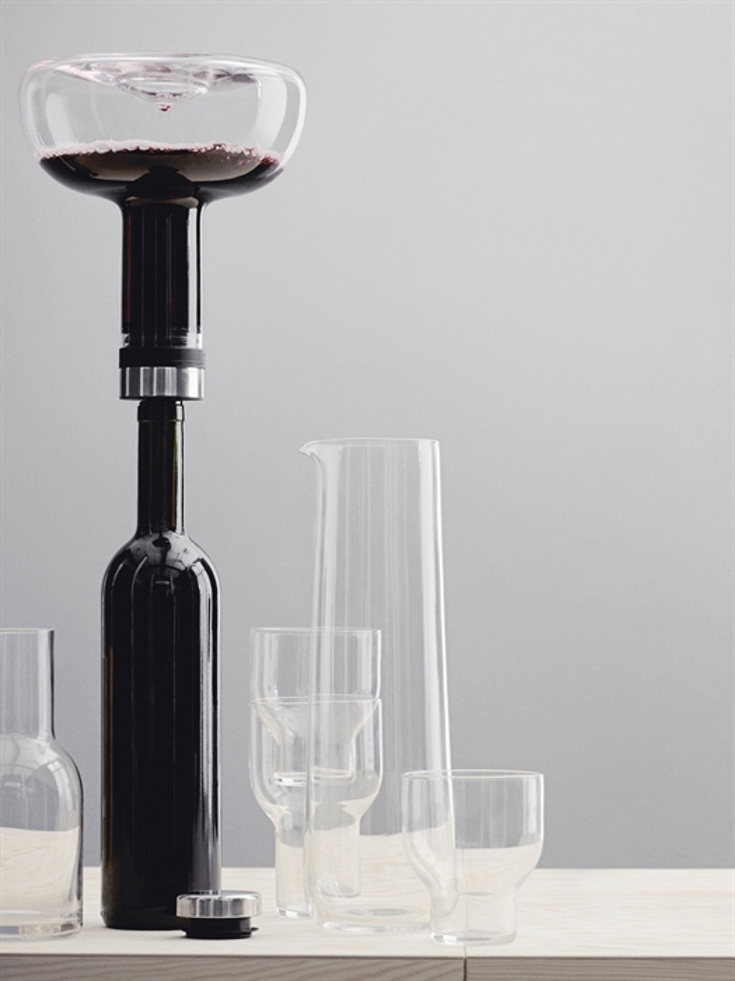 MENU - Pichet - Wine Breather - Steel