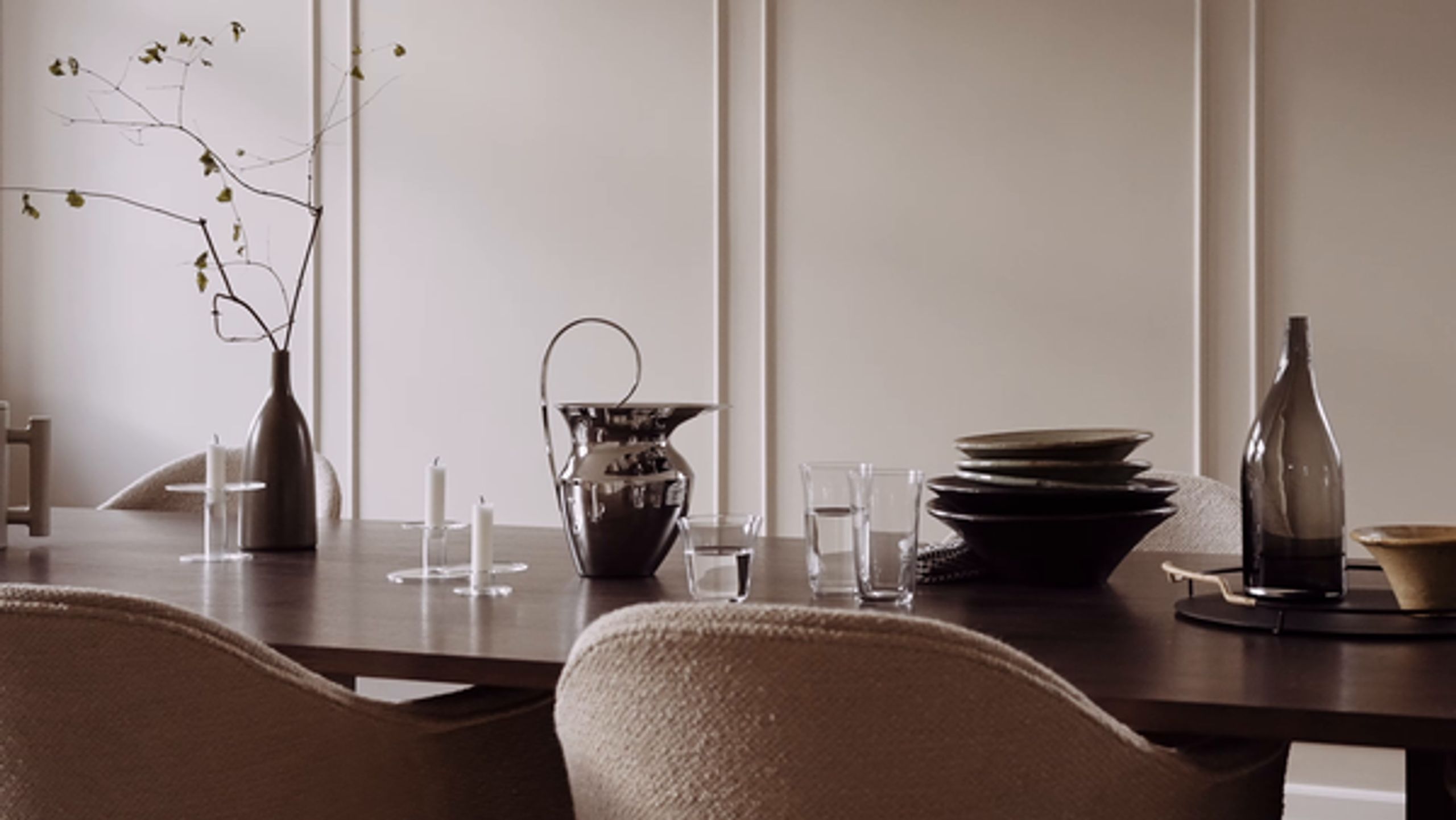 MENU - Carafe - Strandgade Stem Carafe - Clear Glass