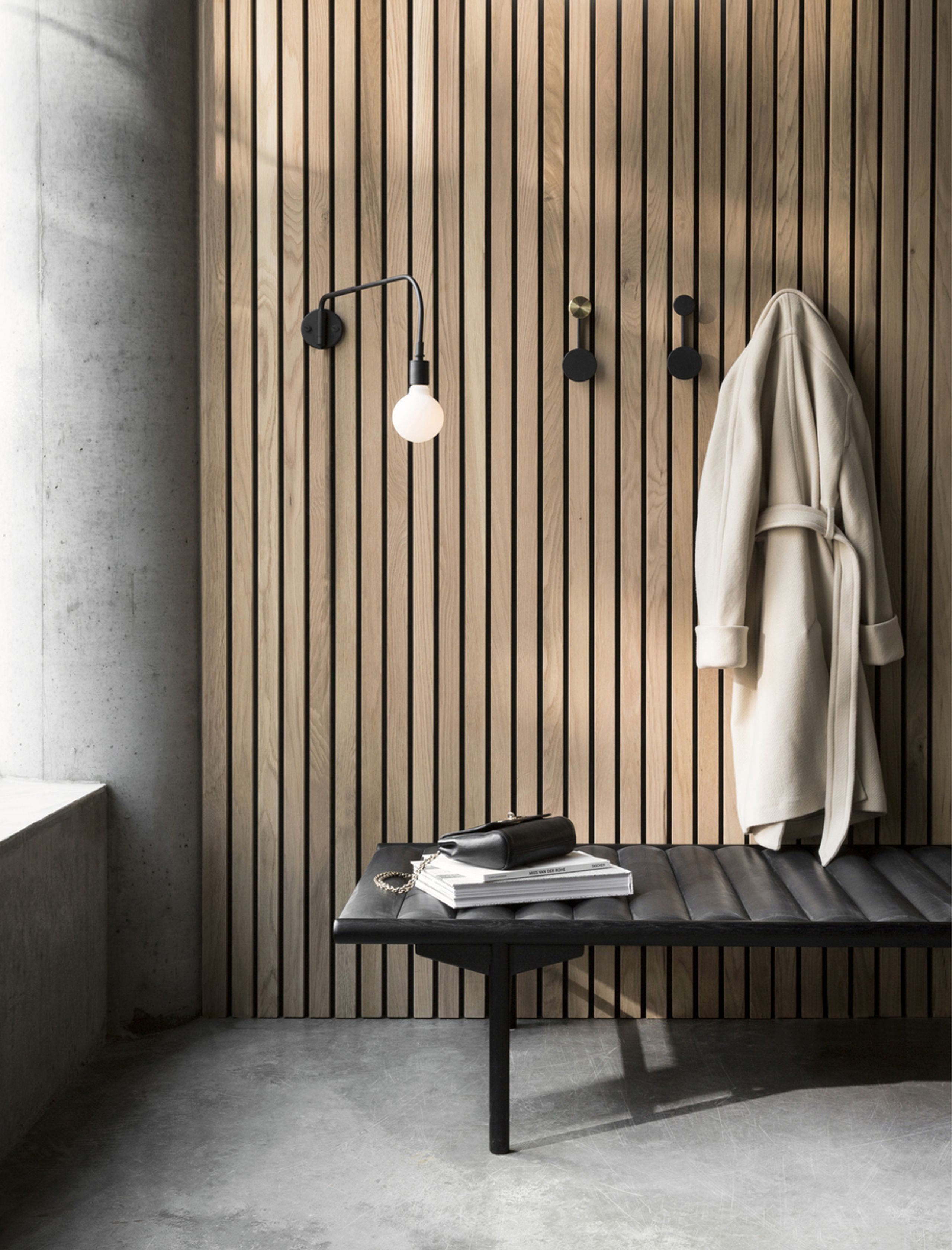 MENU - Hooks - Afteroom Coat Hanger - Black Small