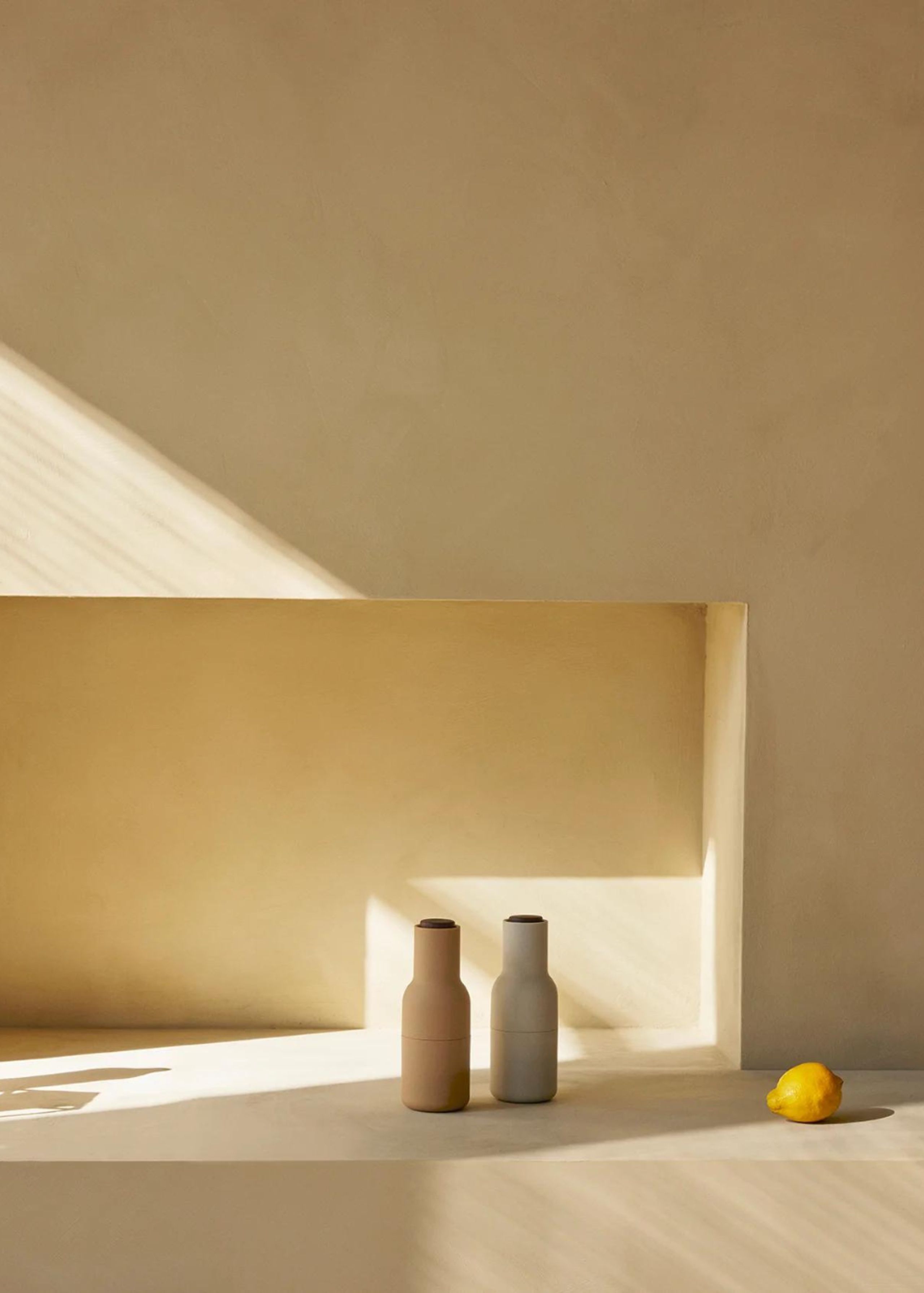 MENU - Kværn - Bottle Grinder 2-pack - Barley / Walnut