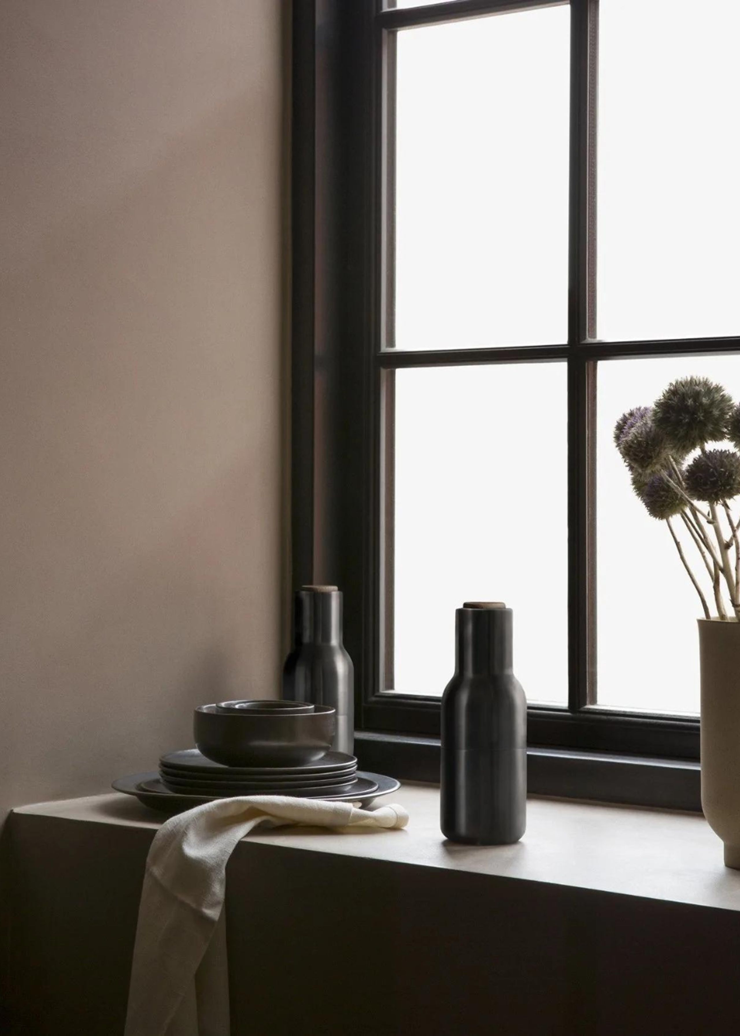 MENU - Kværn - Bottle Grinder 2-pack - Barley / Walnut