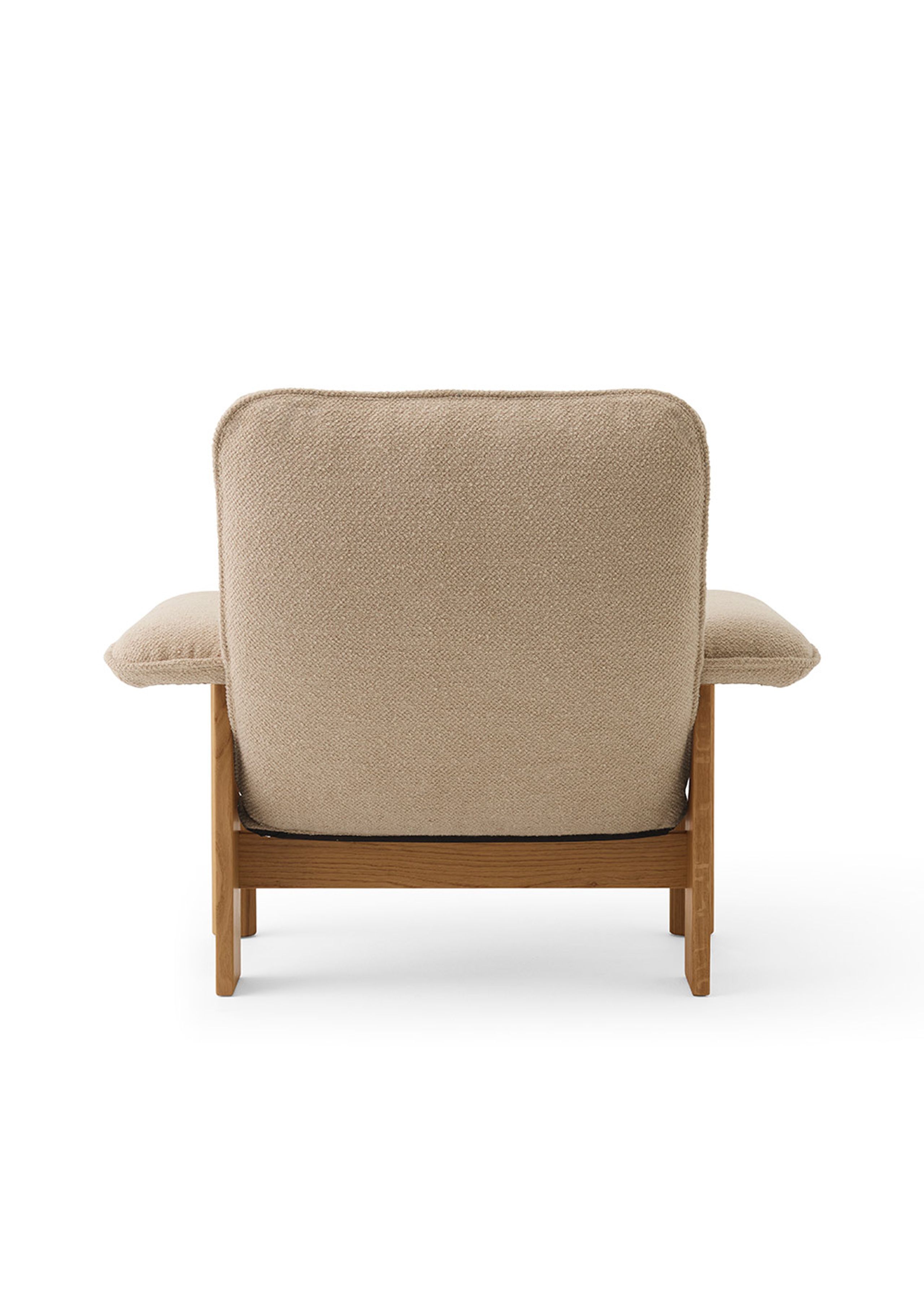 MENU - Armchair - Brasilia Lounge Chair - Natural Oak Base - Bouclé 02