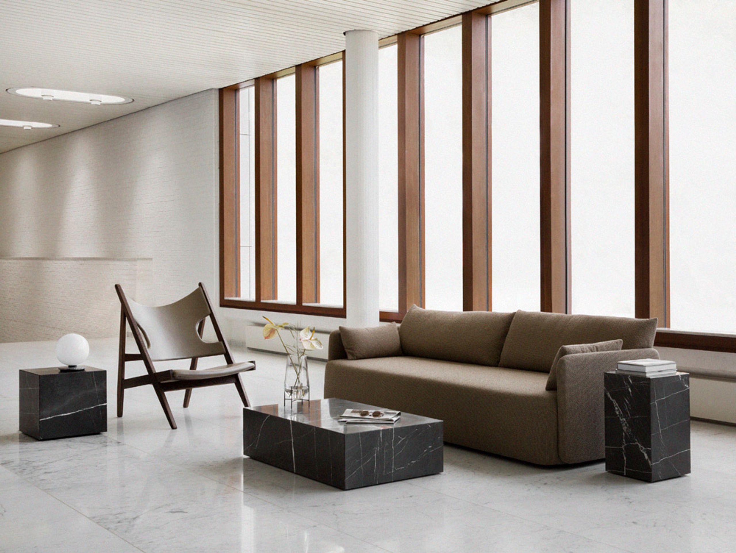 Audo Copenhagen - Fauteuil - Knitting Chair - Dark Stained Oak / Colline 118