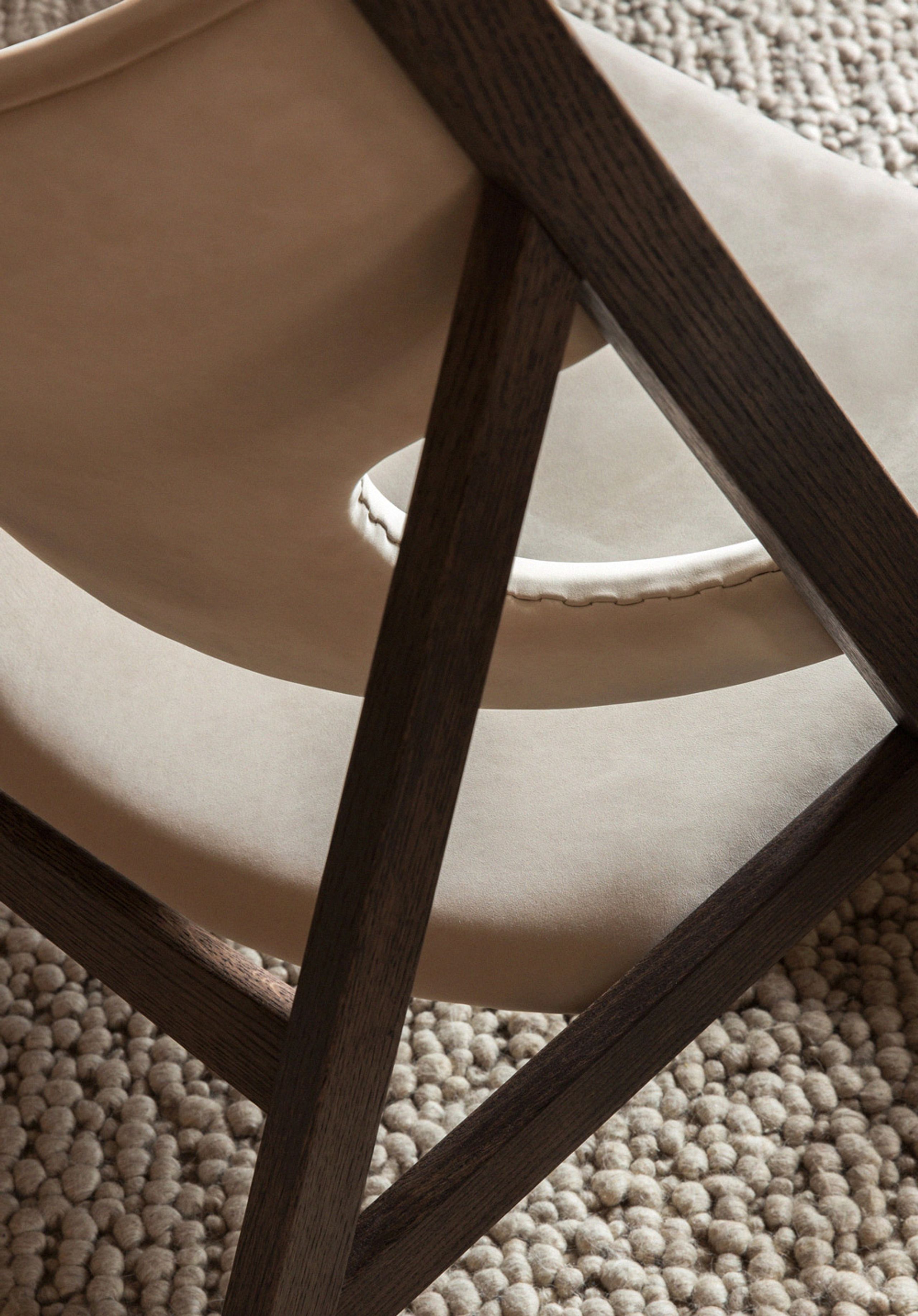 MENU - Armchair - Knitting Chair - Dark Stained Oak / Dakar 0311