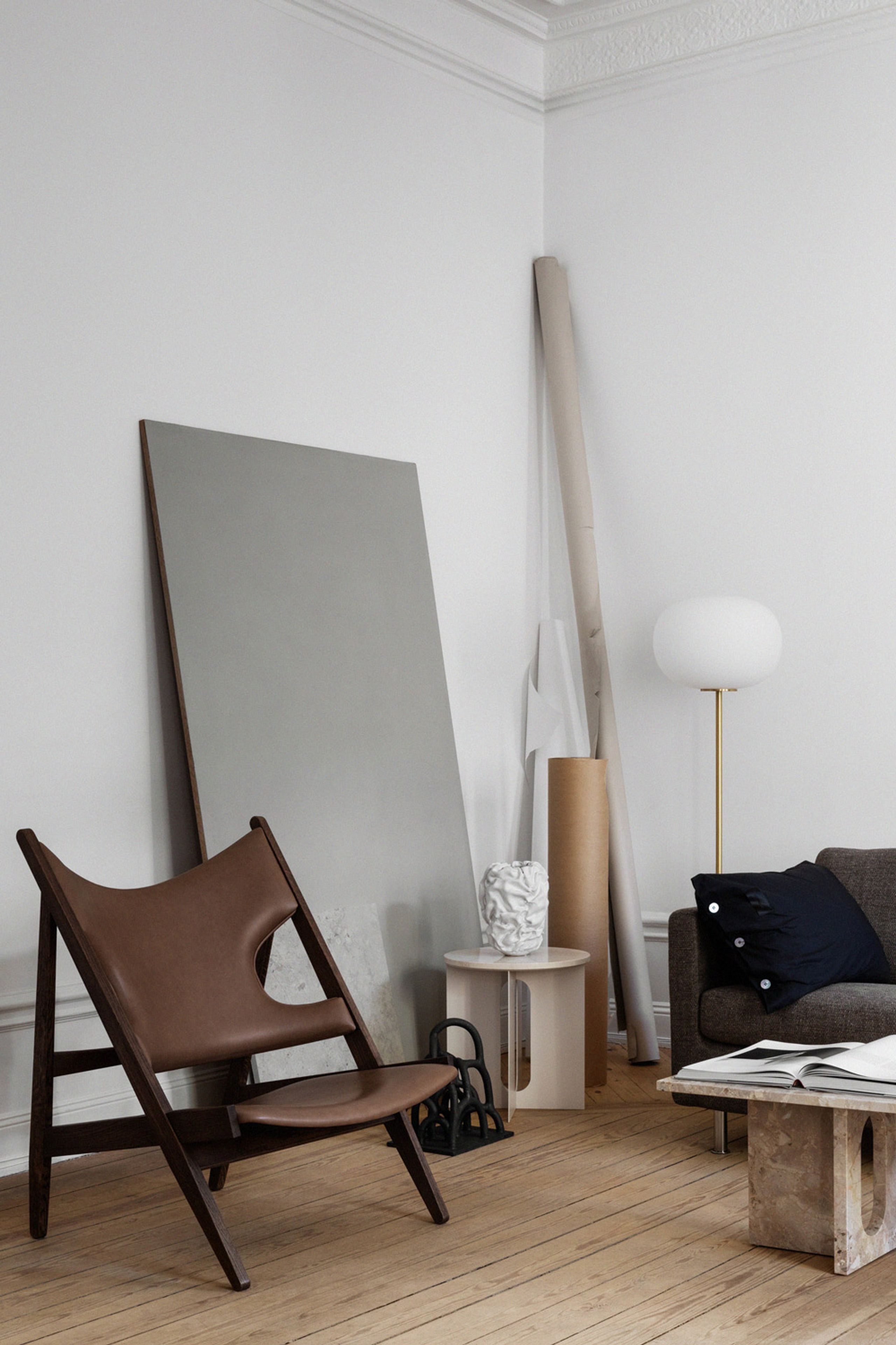 MENU - Armchair - Knitting Chair - Dark Stained Oak / Dakar 0311