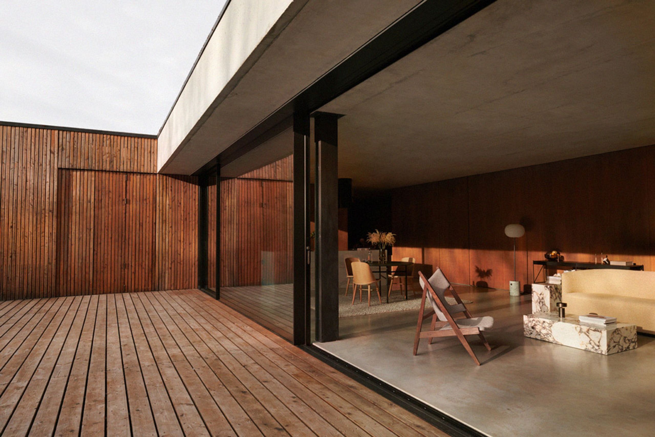 MENU - Armchair - Knitting Chair - Dark Stained Oak / Dakar 0311