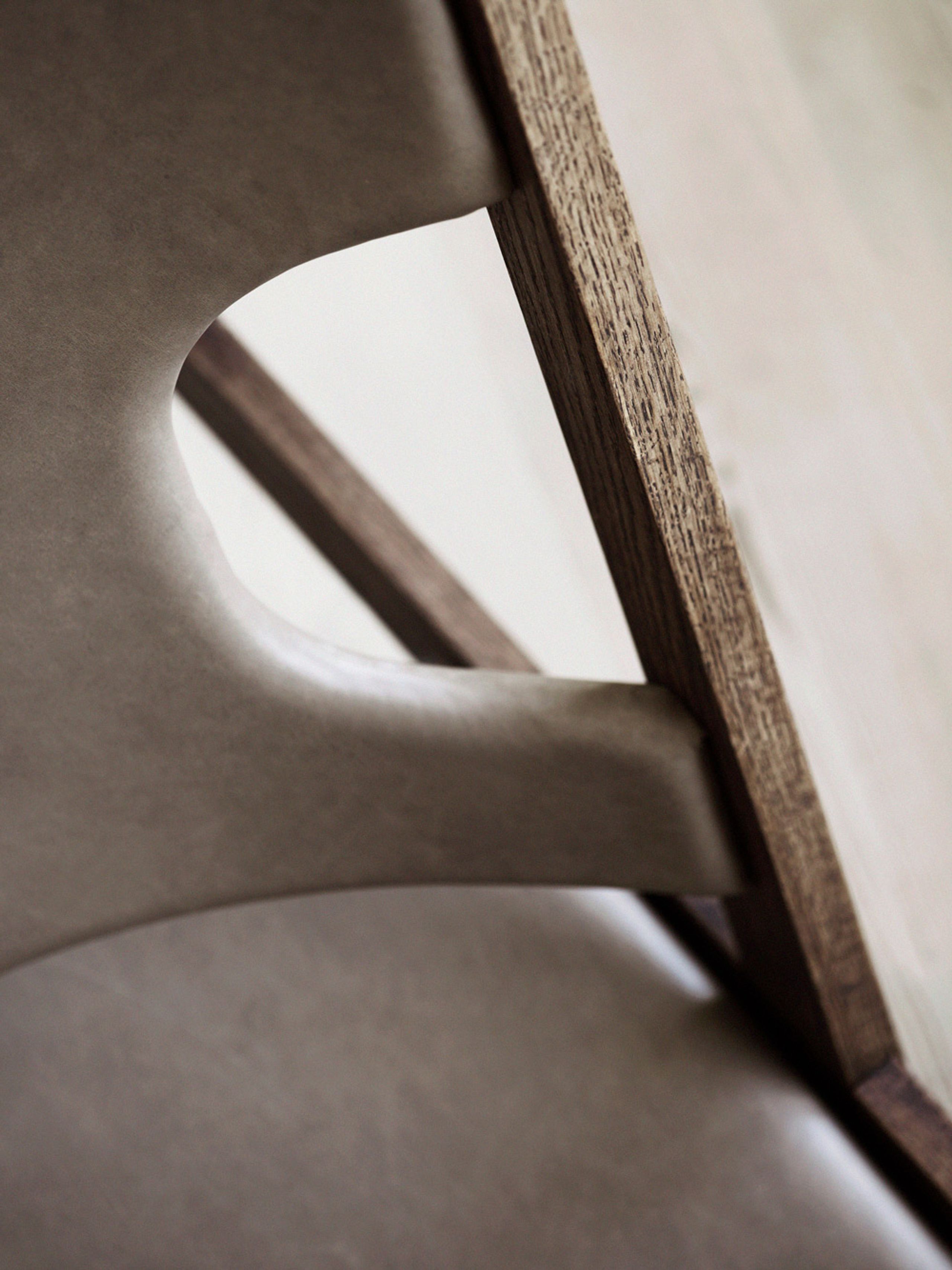 MENU - Armchair - Knitting Chair - Dark Stained Oak / Dakar 0311
