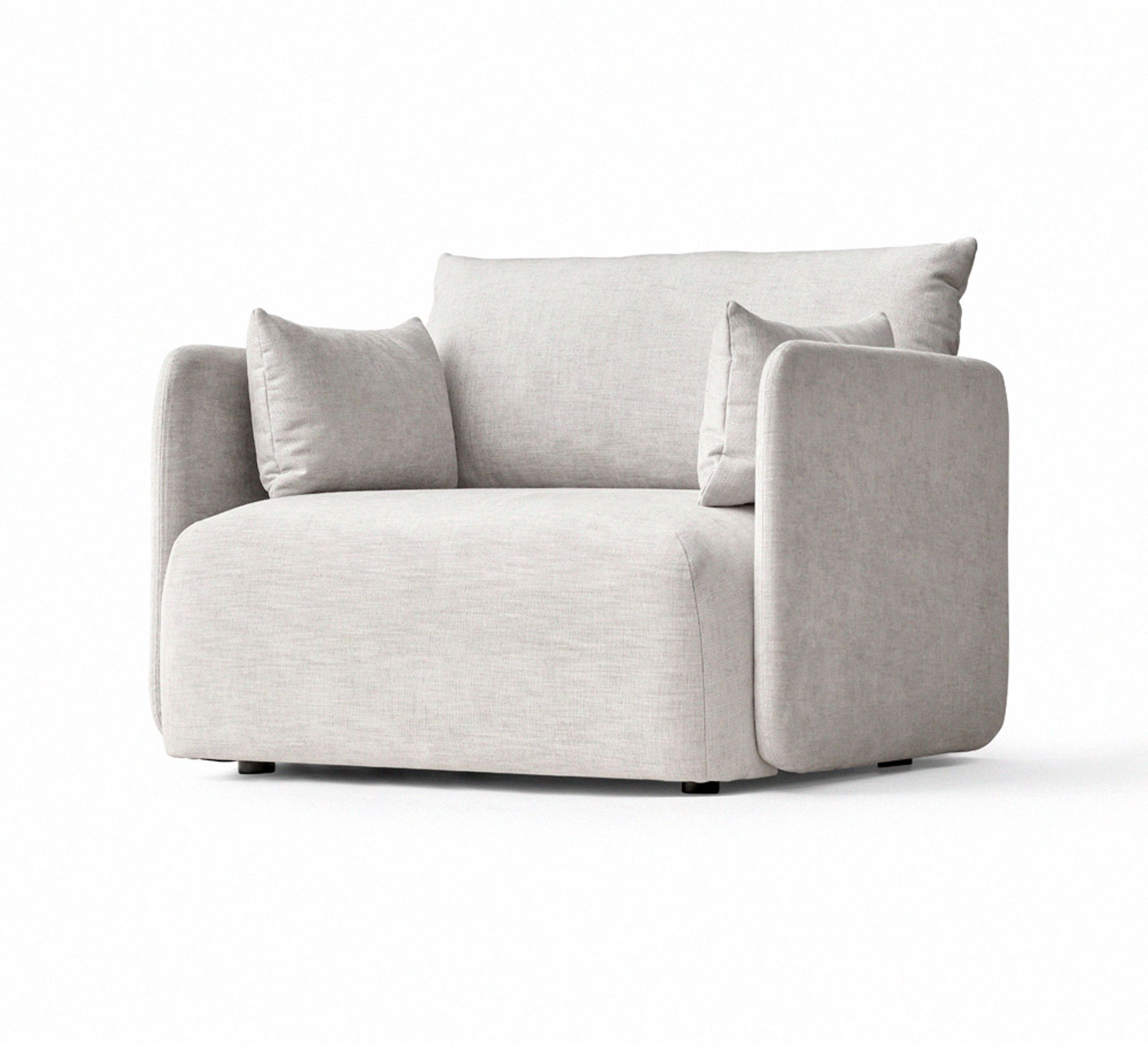 MENU - Armchair - Offset / 1 Seater - Maple 222