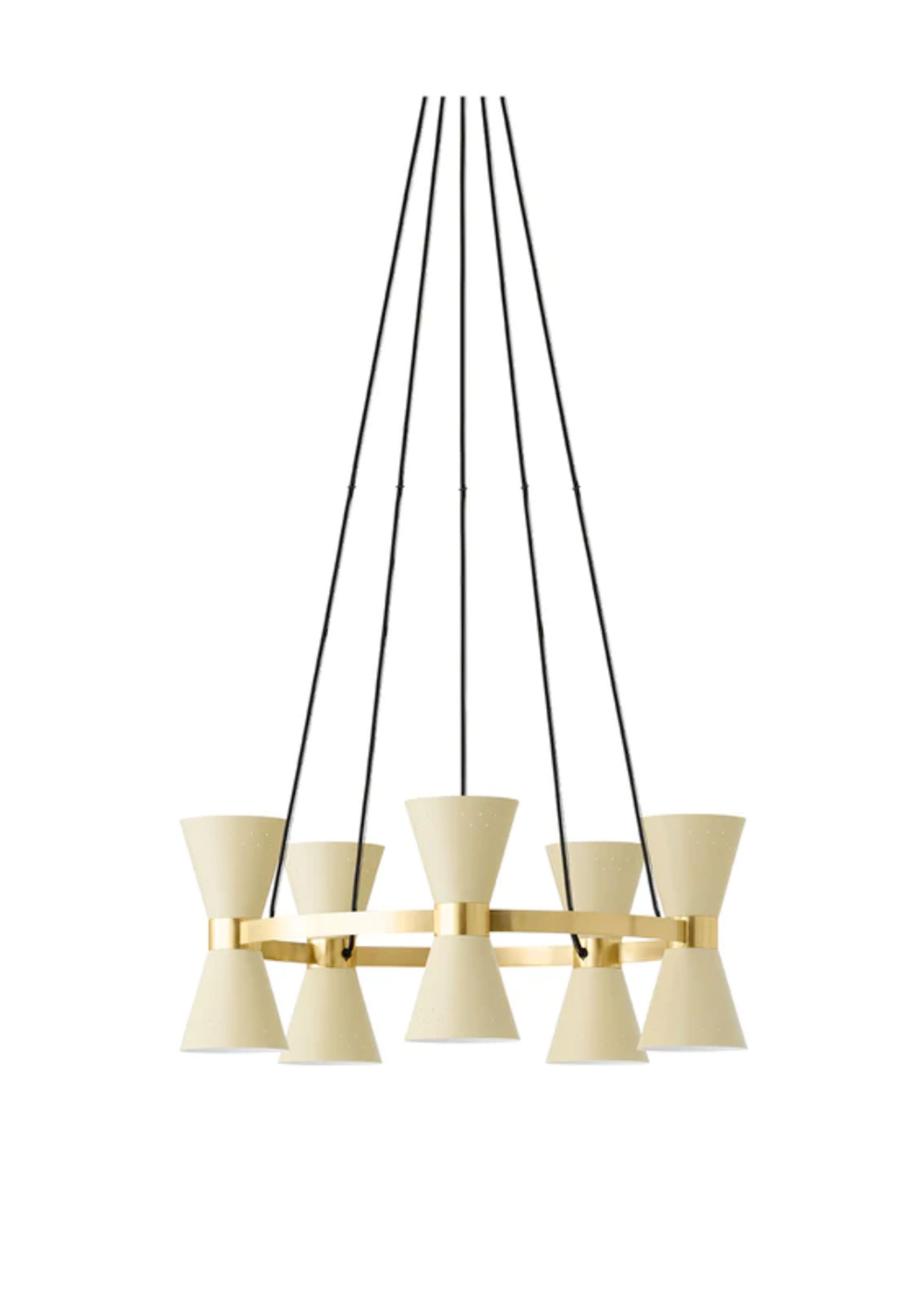 MENU - Lampa - Collector, Chandelier 5, Créme - Créme