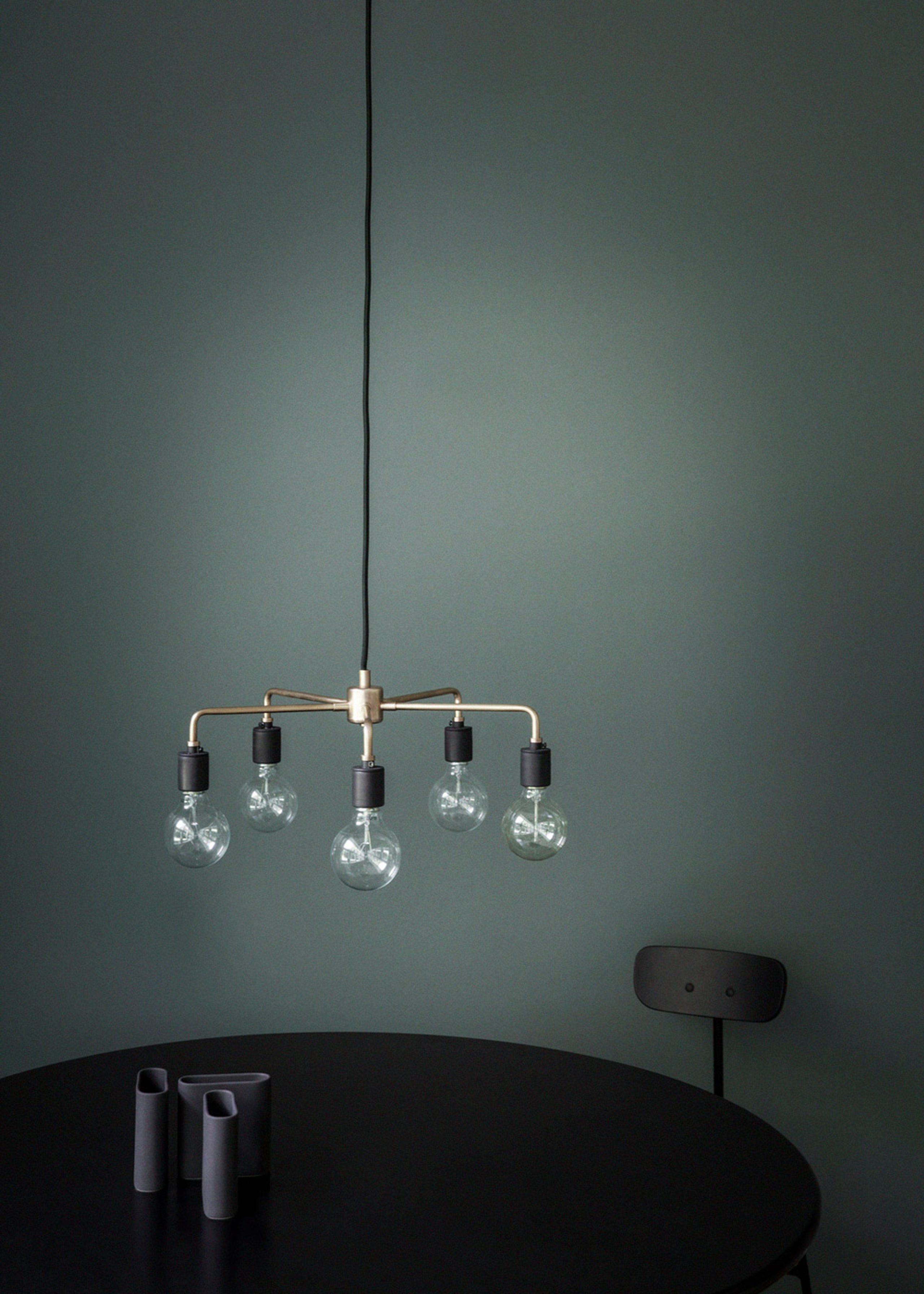 MENU - Lamp - Leonard Chandelier - Steel