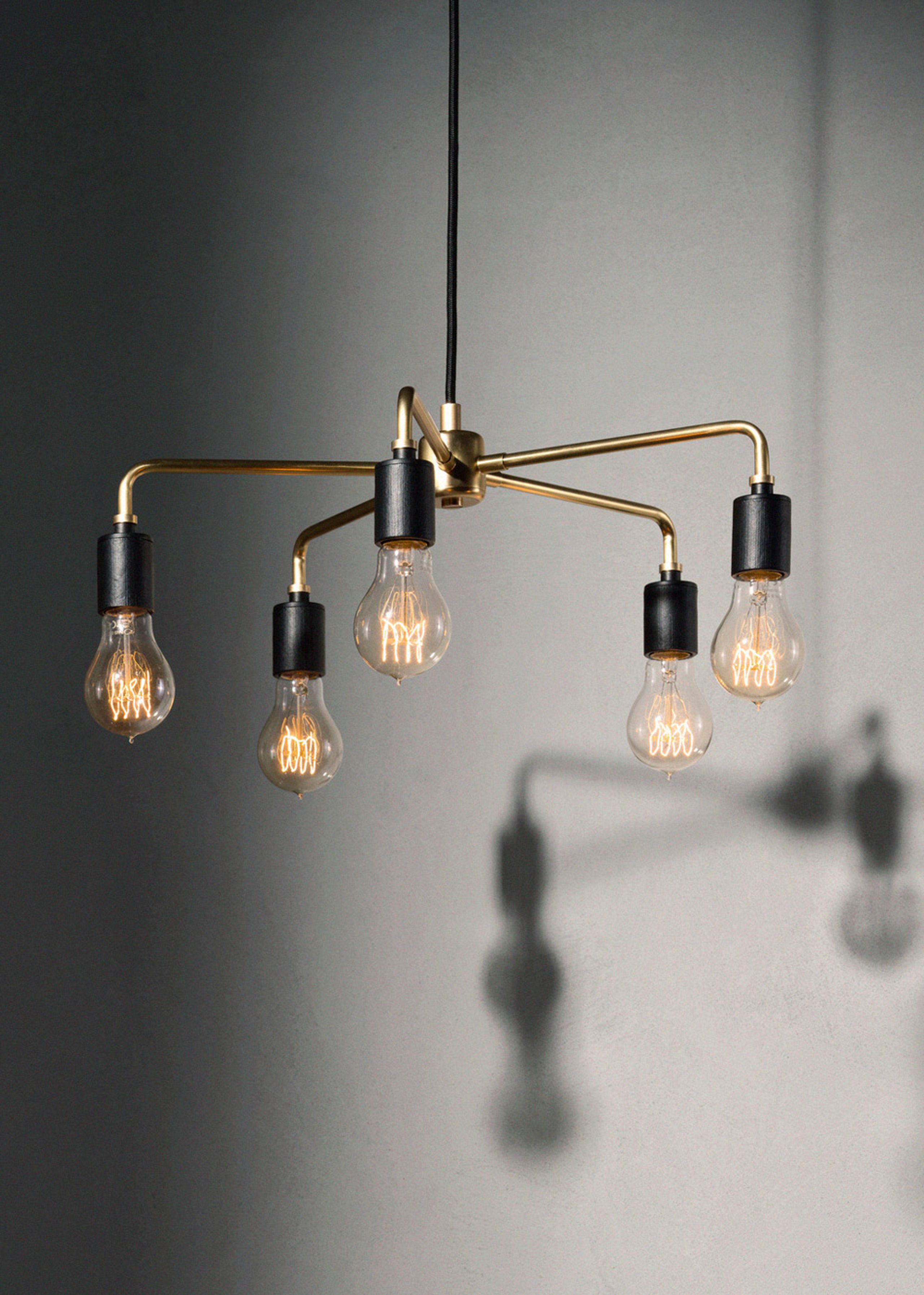 MENU - Lamp - Leonard Chandelier - Steel