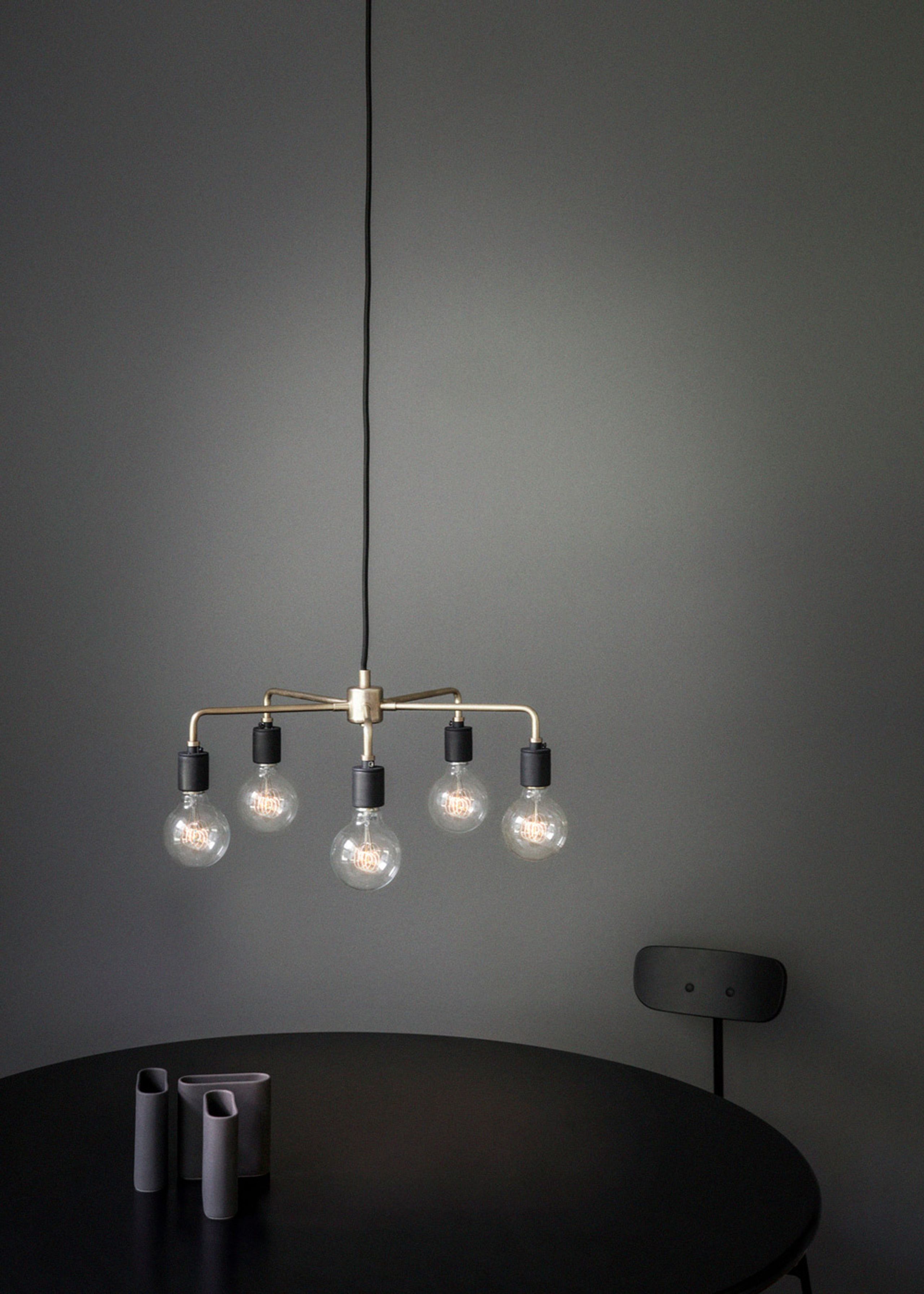 MENU - Lamp - Leonard Chandelier - Steel