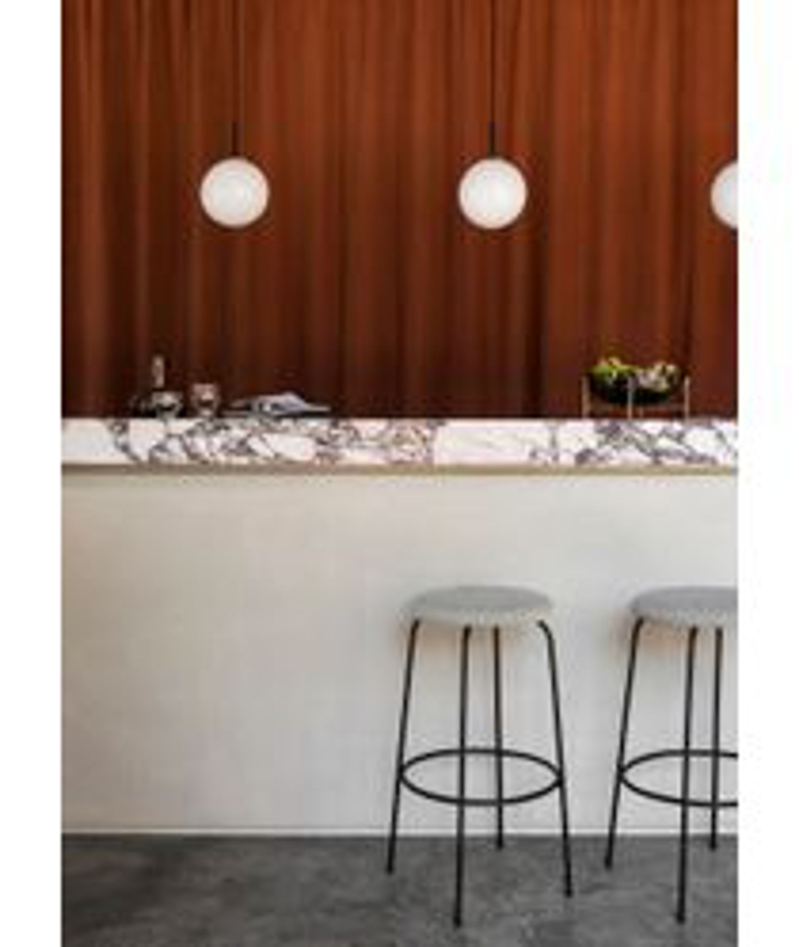 MENU - Lampe - TR Bulb / Pendant Lamp - Matt Black / Shiny Opal