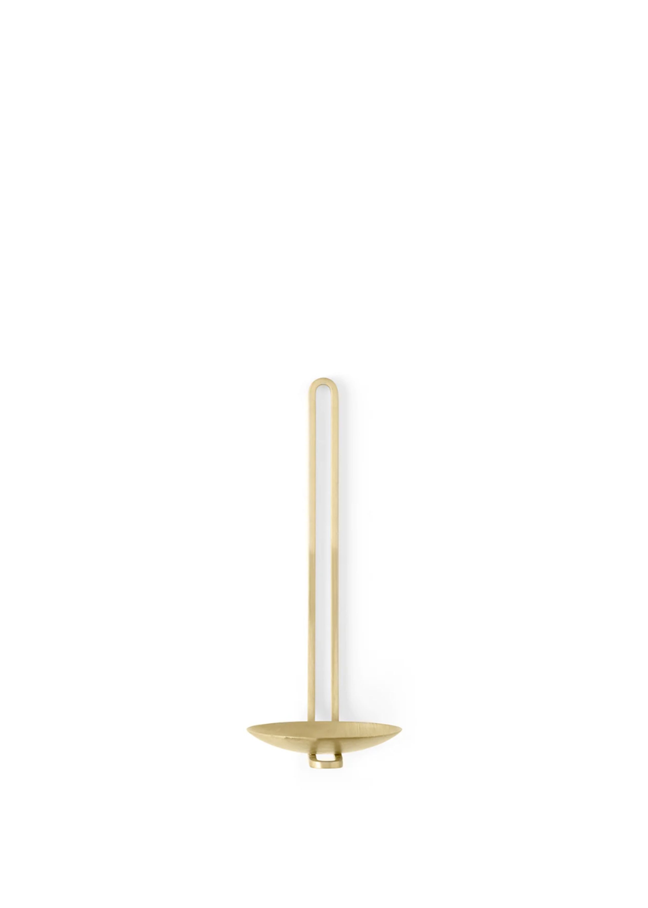 MENU - Porta luce - Clip Candle Holder - H20, Wall, Tealight Brass