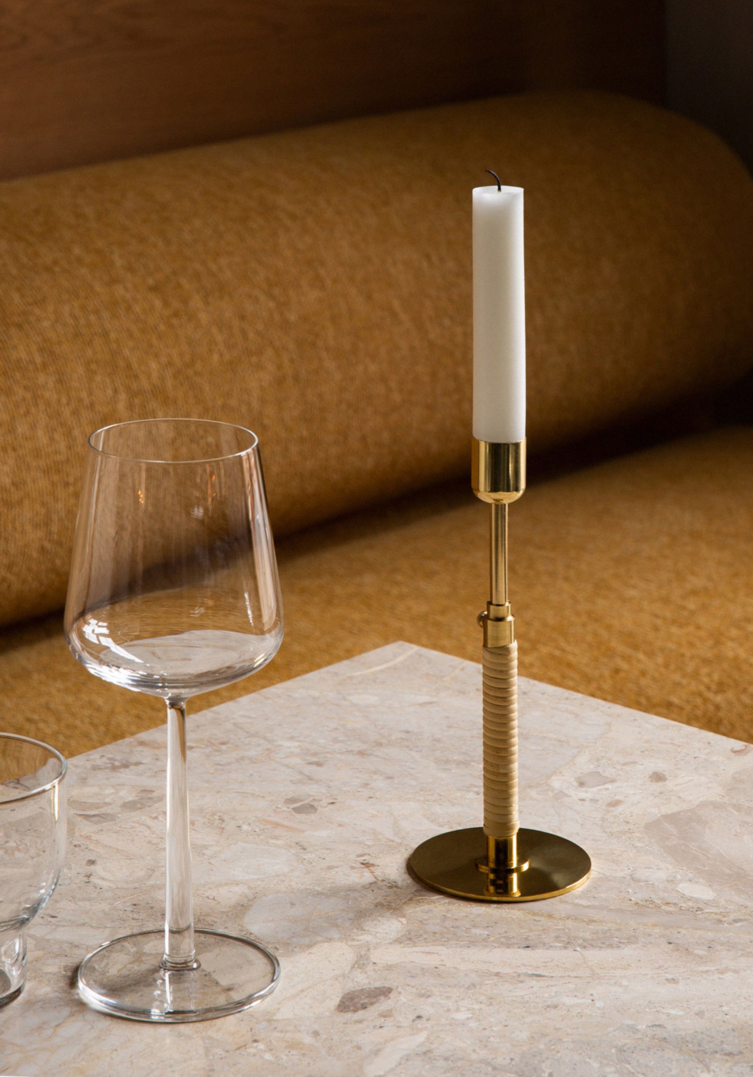 MENU - Lyseholder - Duca Candleholder - Bronzed Brass
