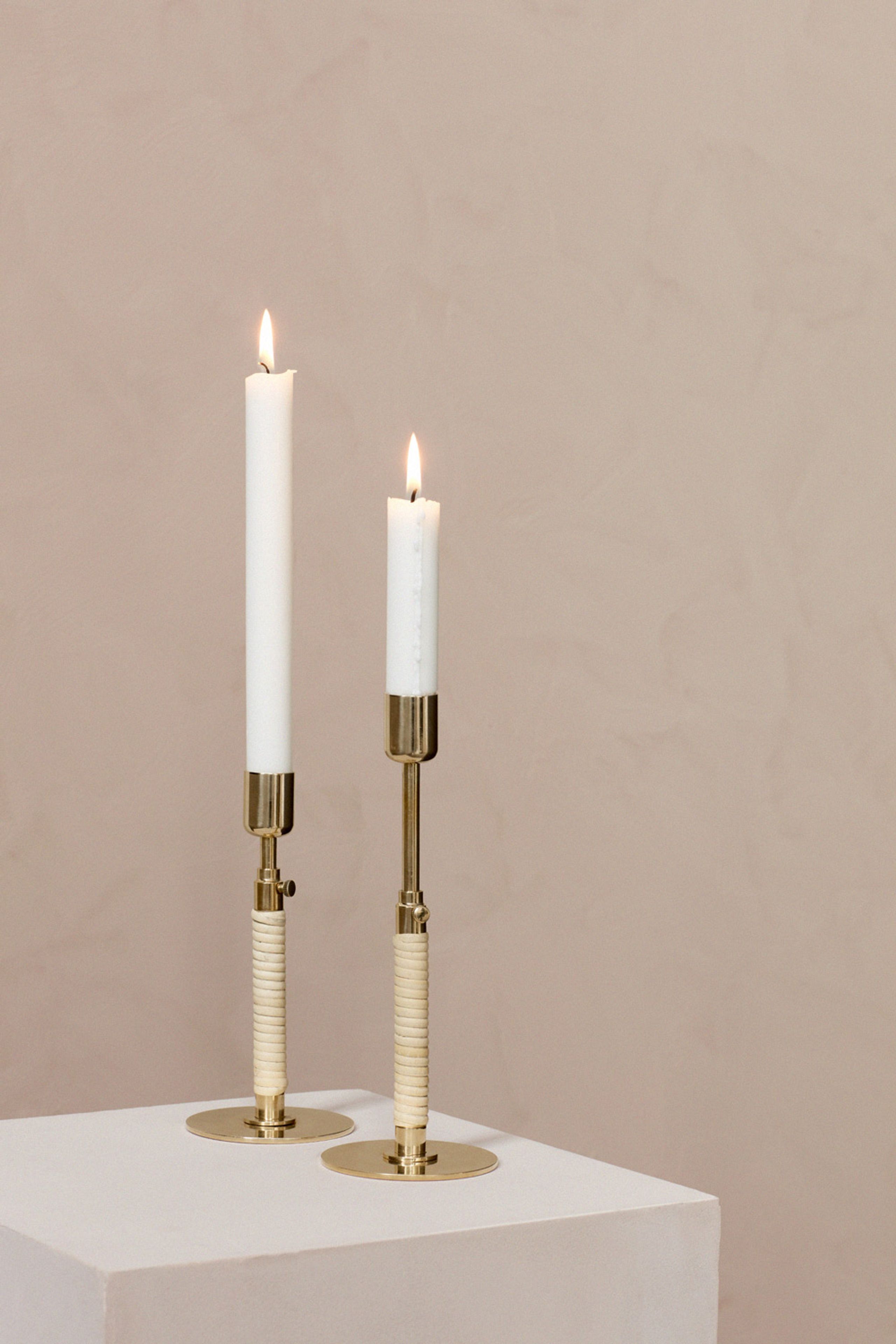 MENU - Lyseholder - Duca Candleholder - Bronzed Brass