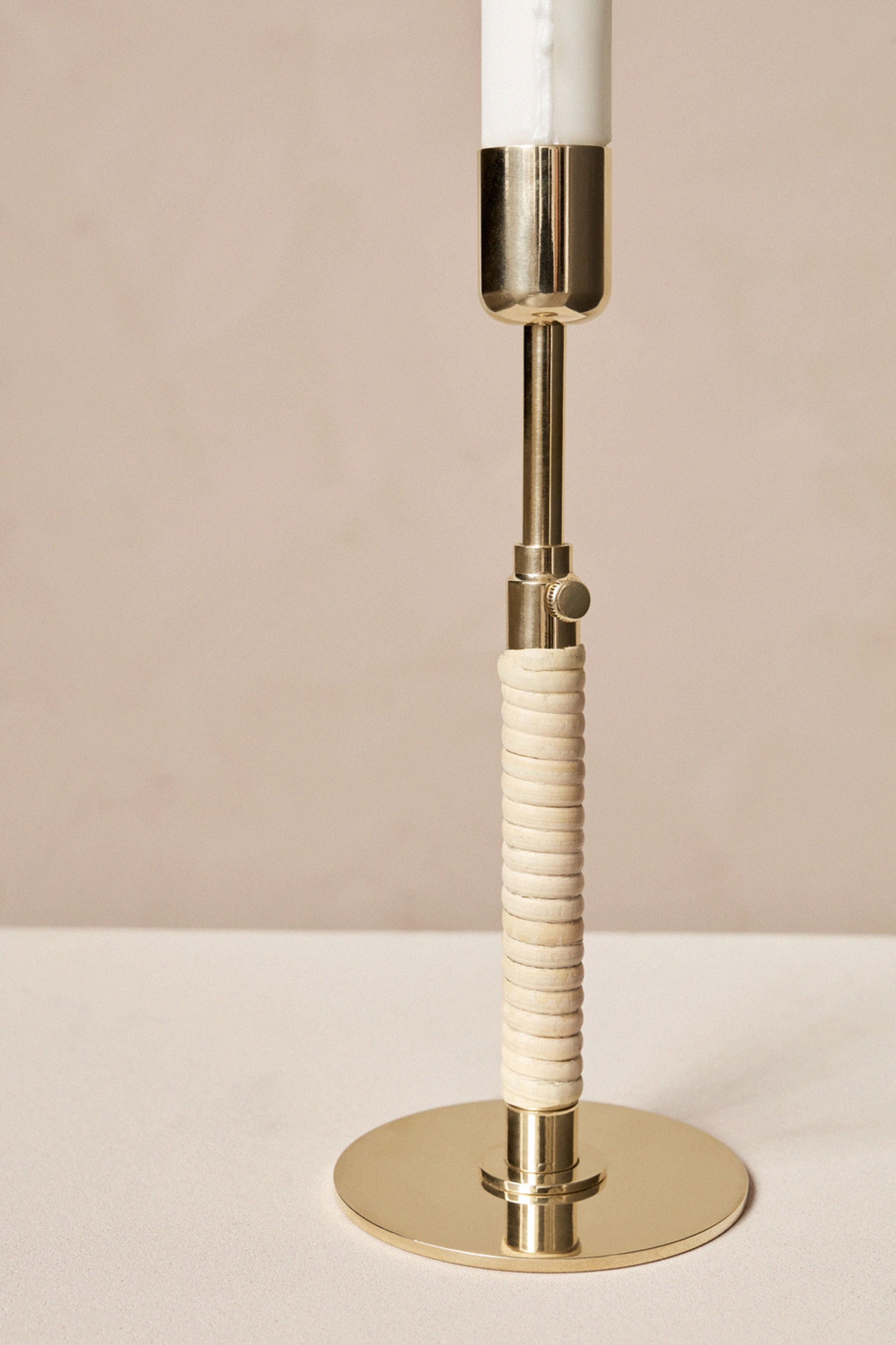 MENU - Lyseholder - Duca Candleholder - Bronzed Brass