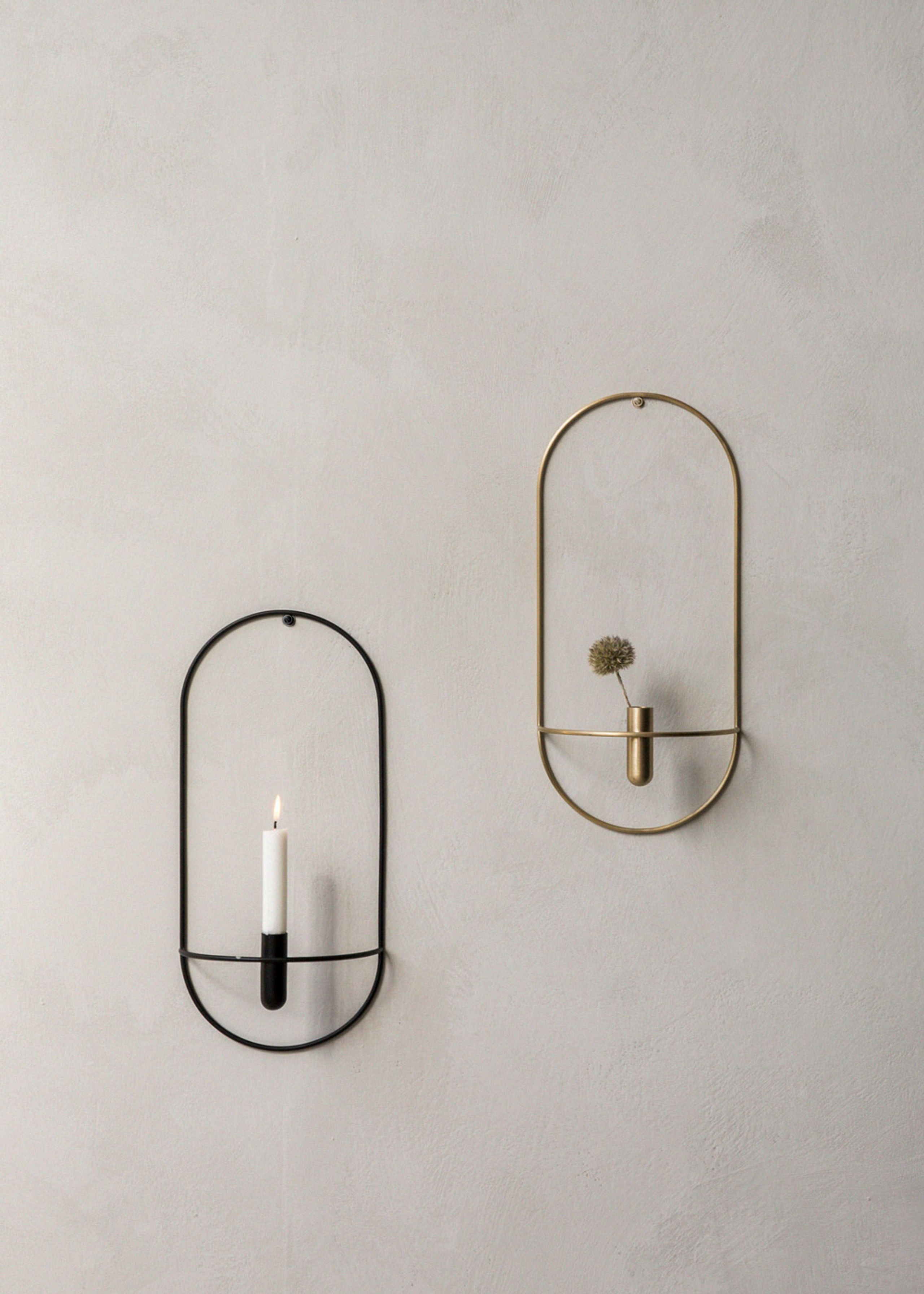 MENU - Lyseholder - POV Oval - Tealight - Brass