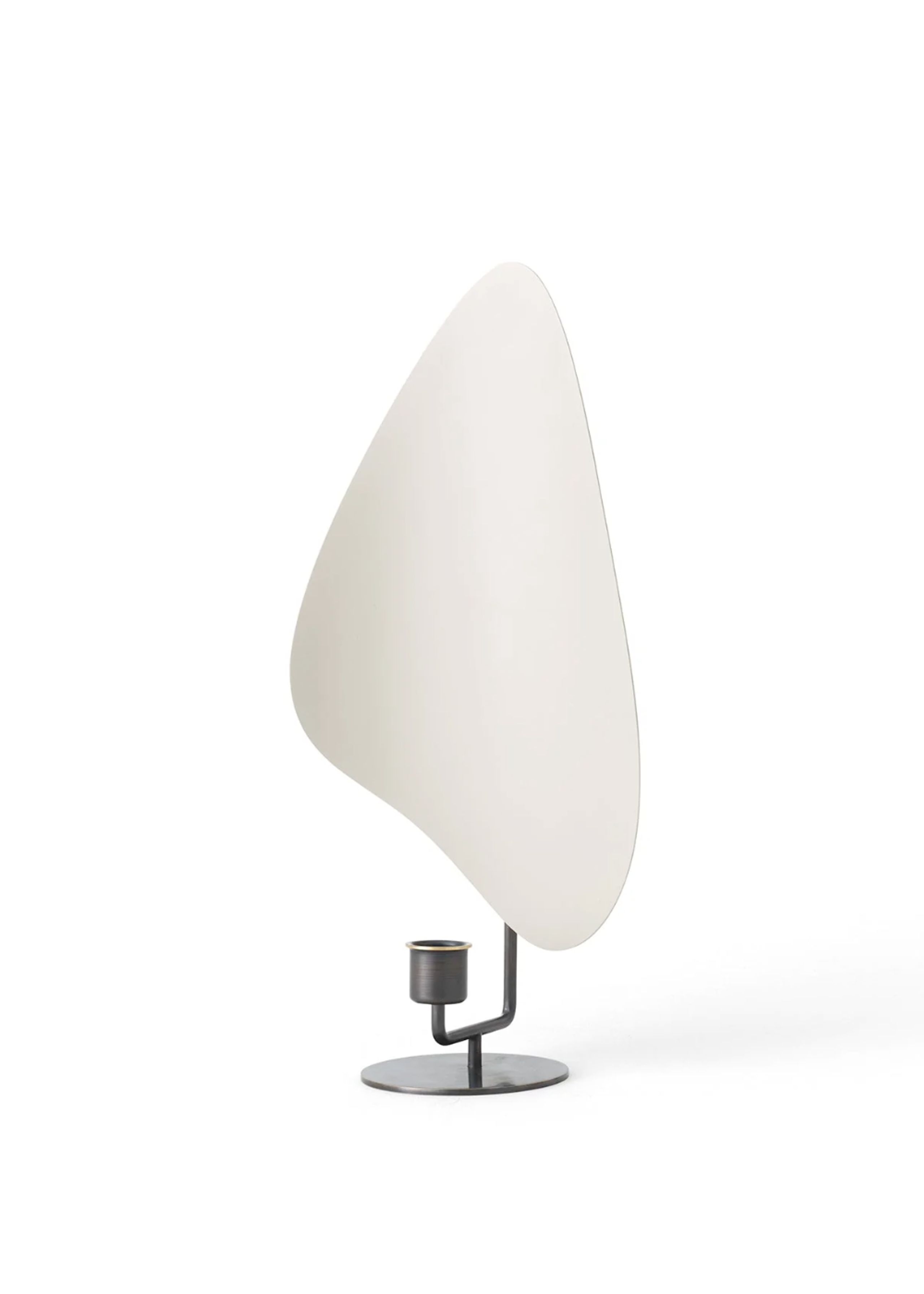 MENU - Lysestage - Flambeau - Bordlysestager - H30 Bronzed Brass/Grey