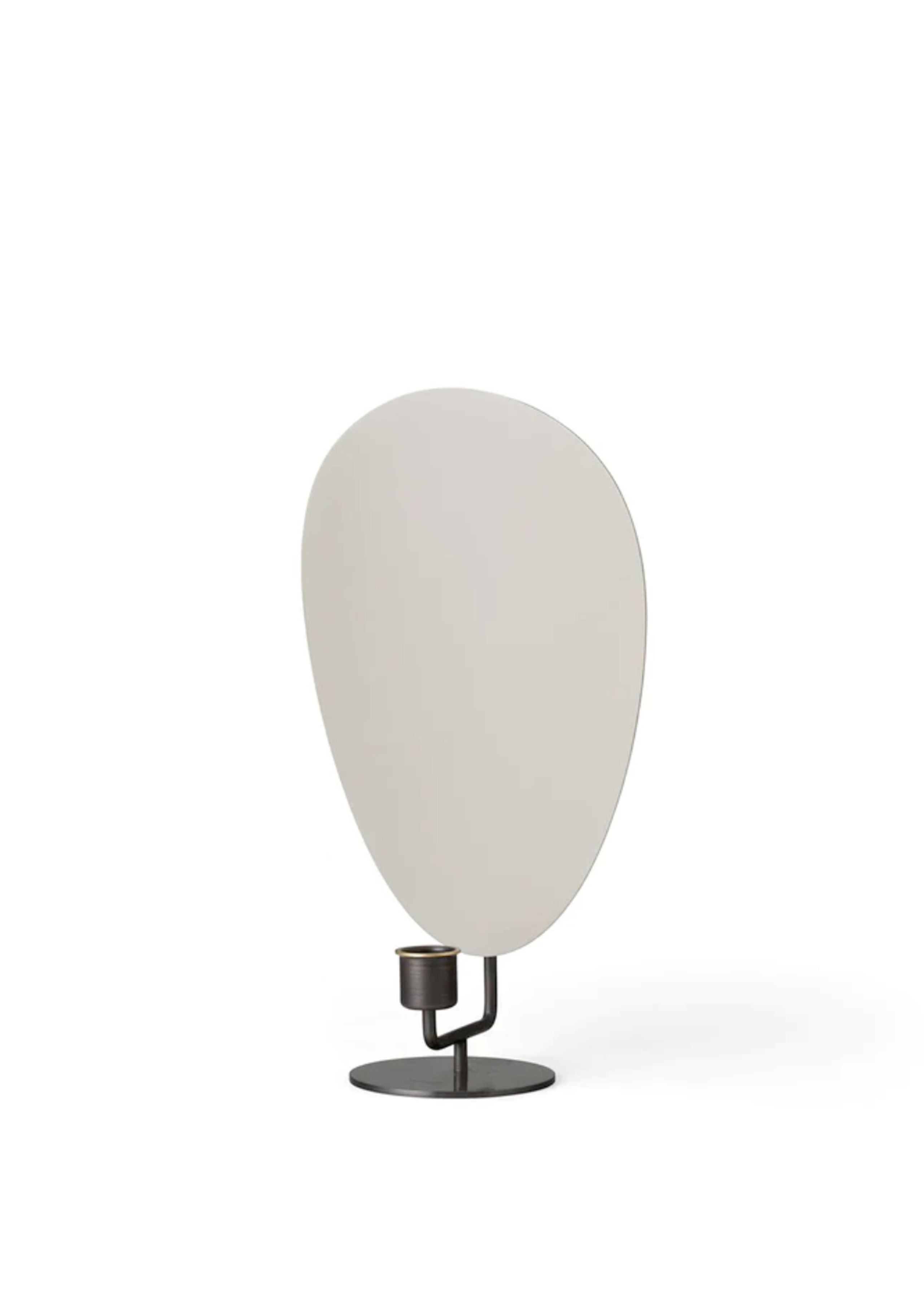 MENU - Lysestage - Flambeau - Bordlysestager - H30 Bronzed Brass/Grey