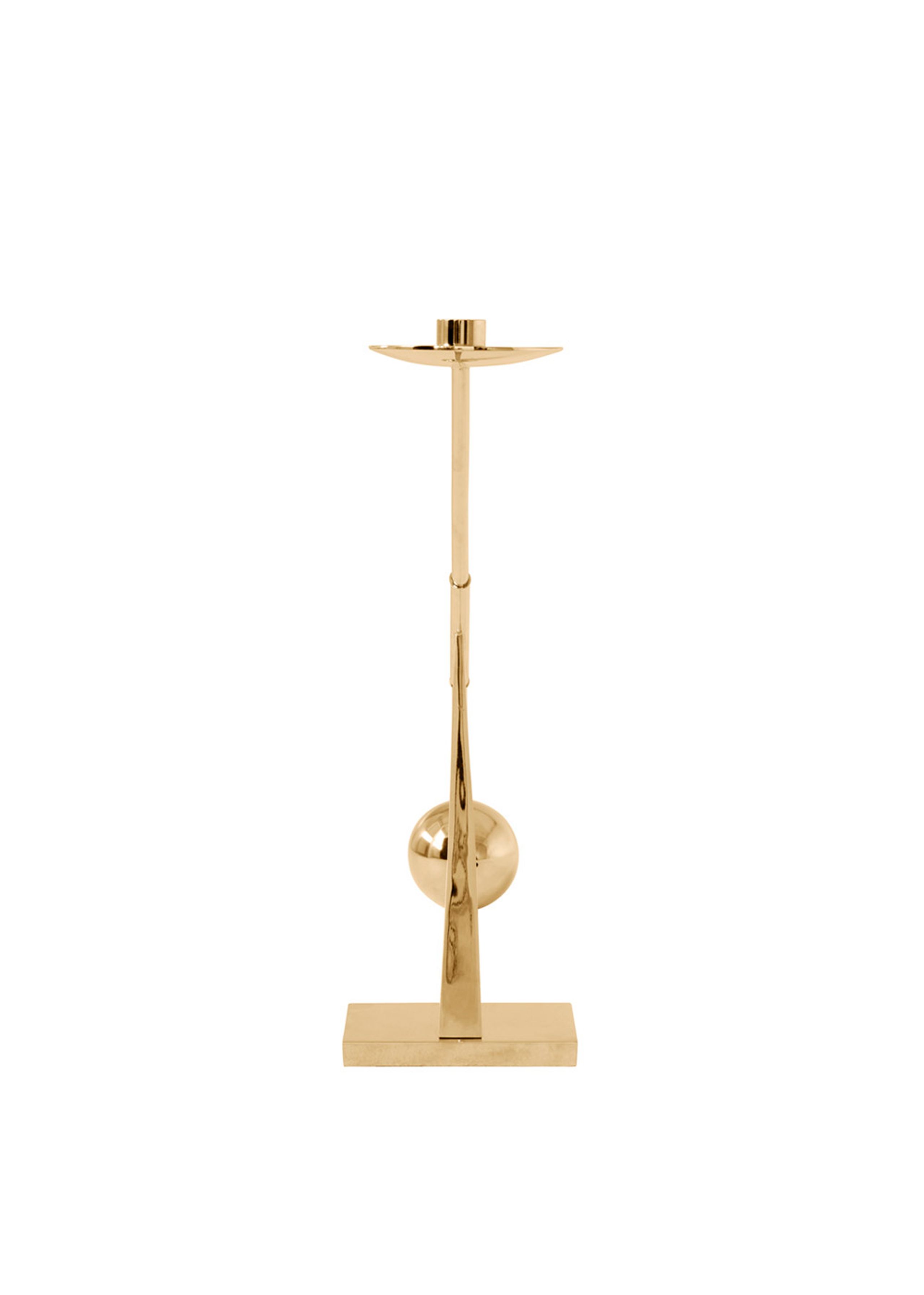 MENU - Candlestick - Interconnect Candle Holder - Polished Brass