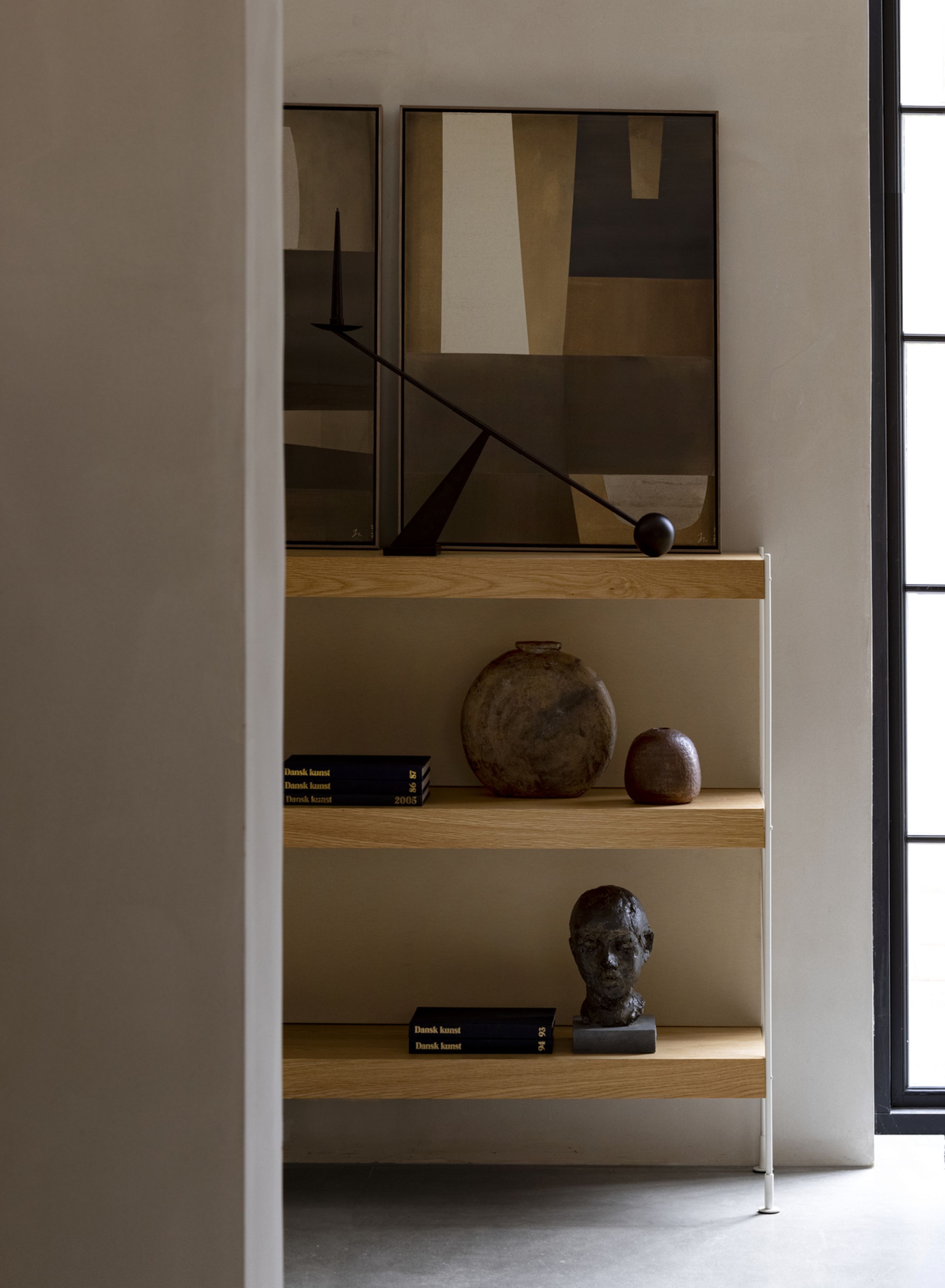 MENU - Candlestick - Interconnect Candle Holder - Polished Brass