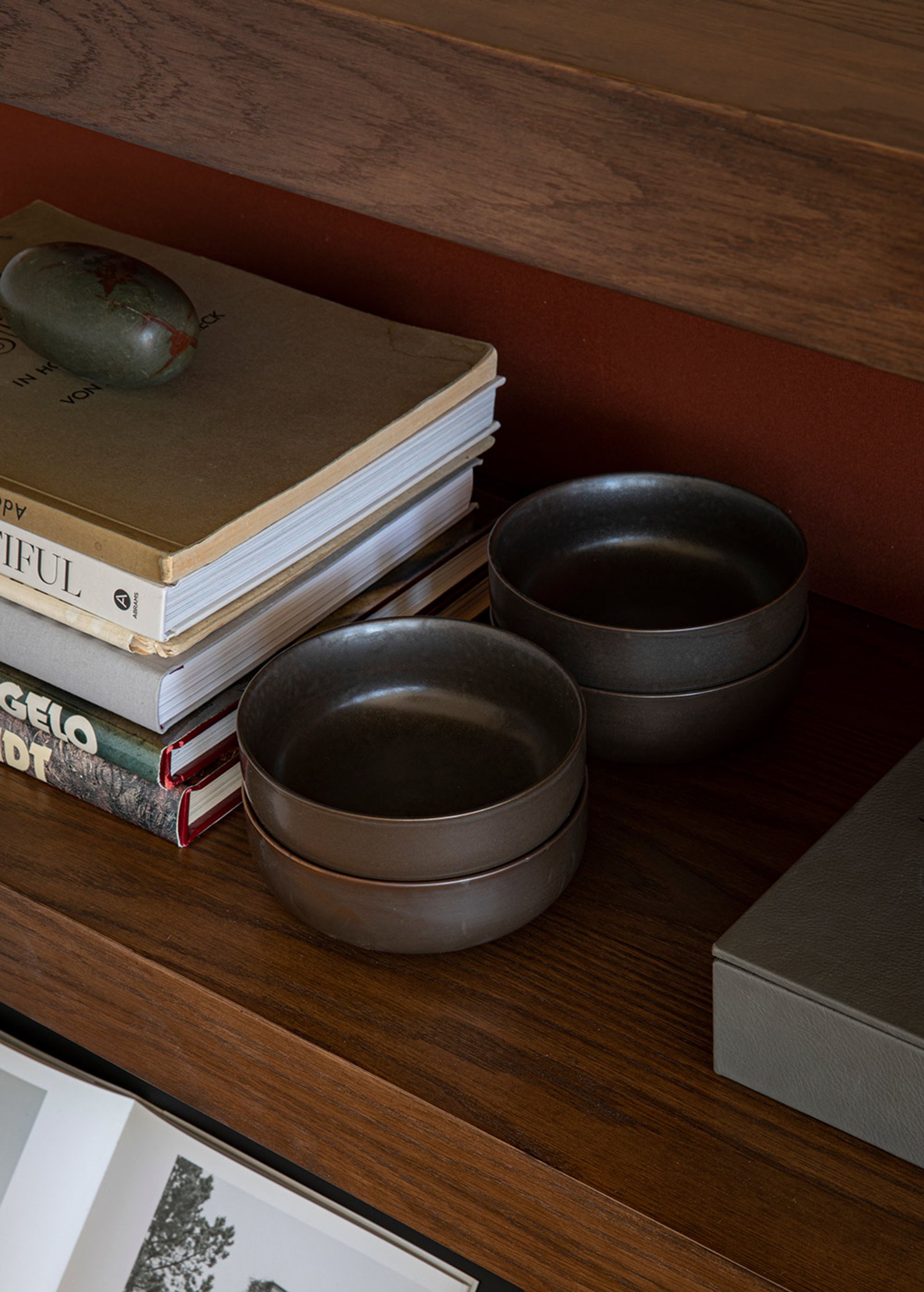 MENU - Bowl - NNDW - Skål - Dark Glazed - Ø7,5