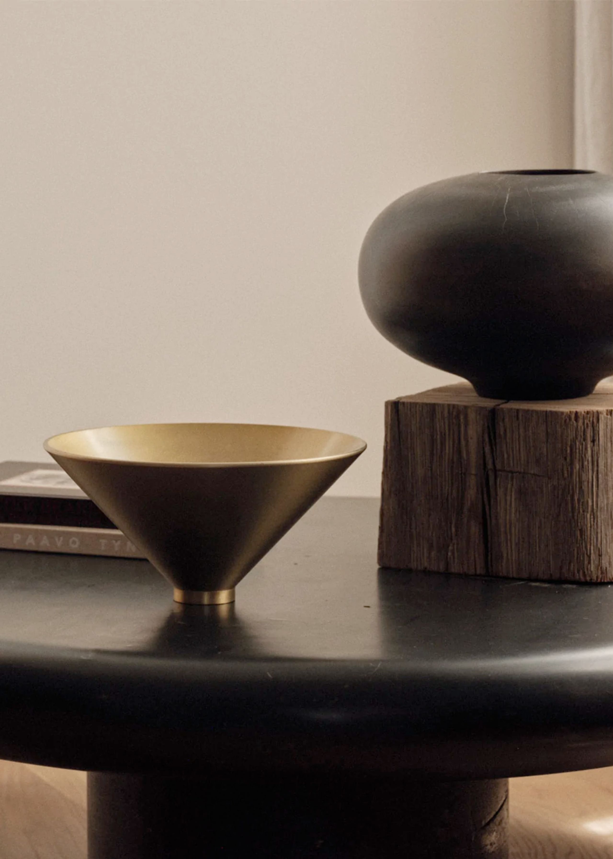 MENU - Kippis - Taper Bowl - Gold/metal