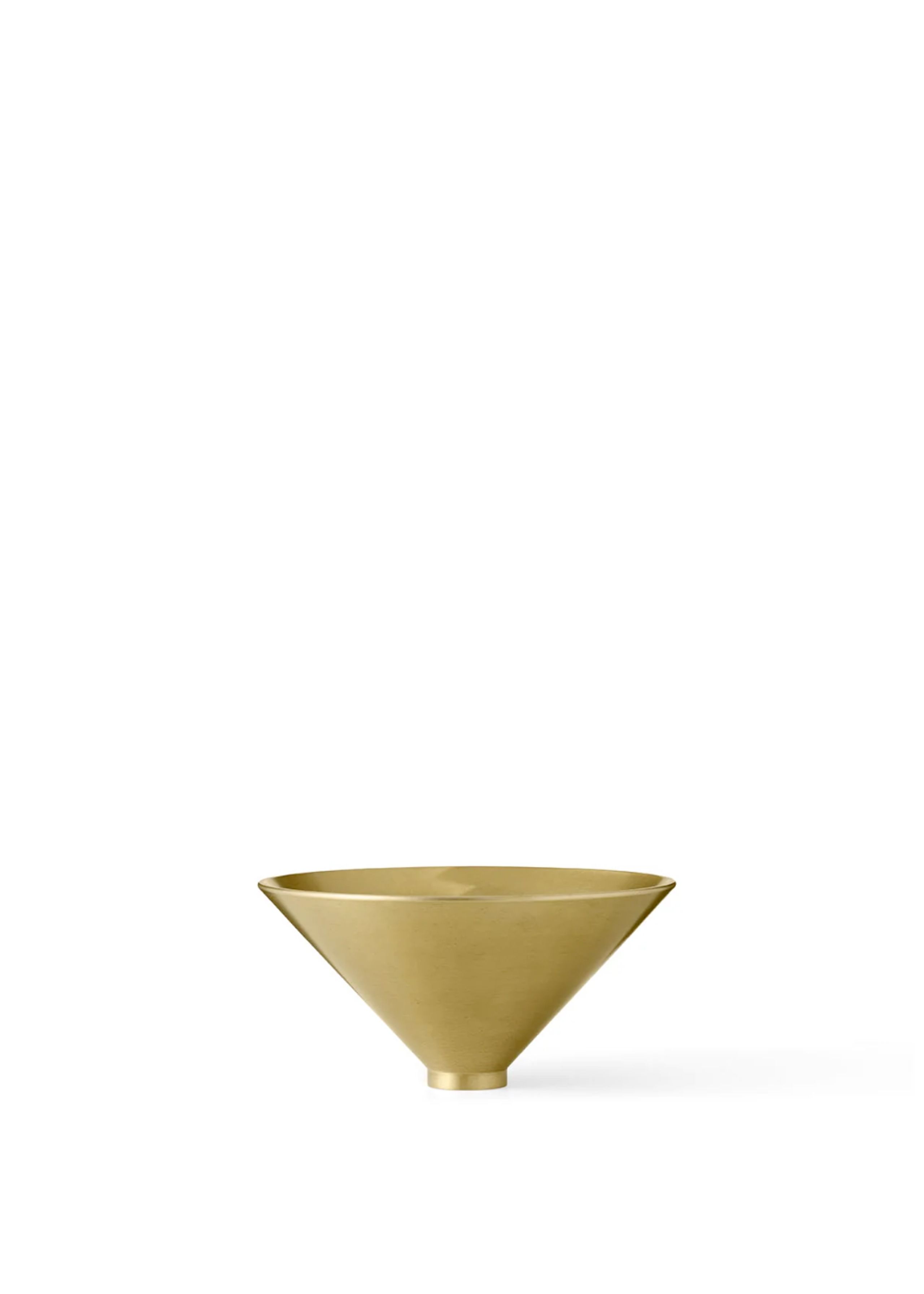 MENU - Kippis - Taper Bowl - Gold/metal