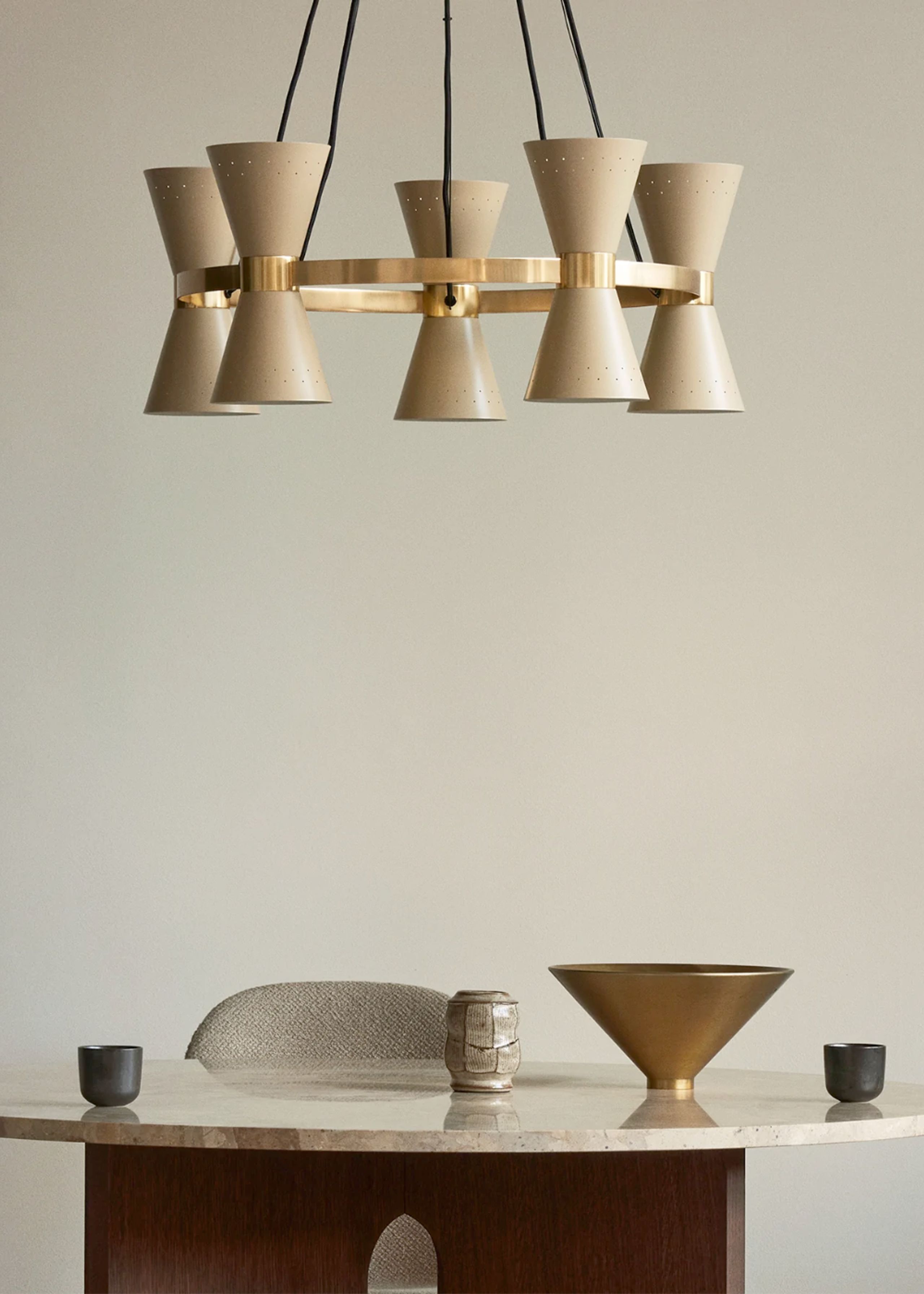 MENU - Kippis - Taper Bowl - Gold/metal