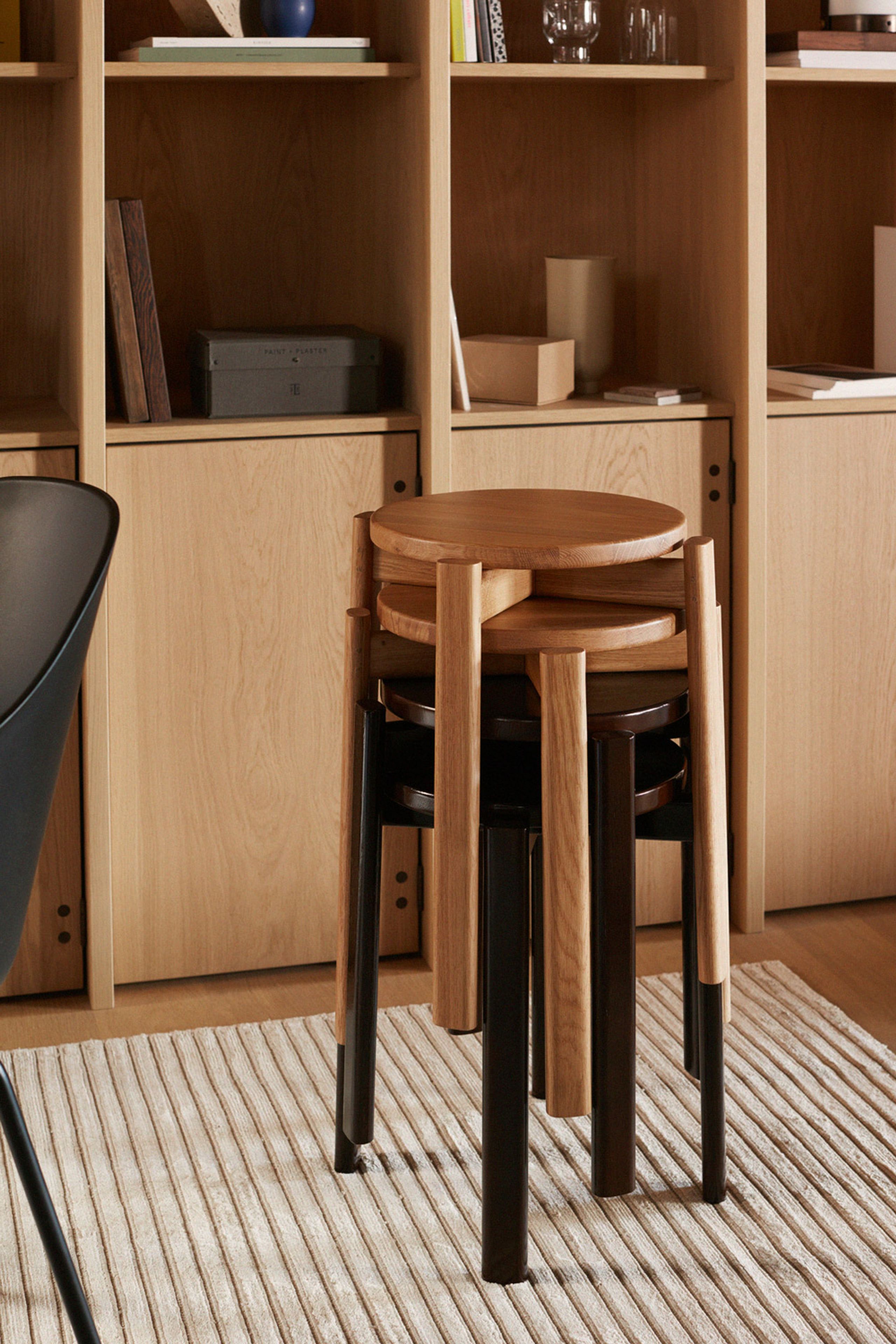 MENU - Stool - Passage Stool - Natural Oak