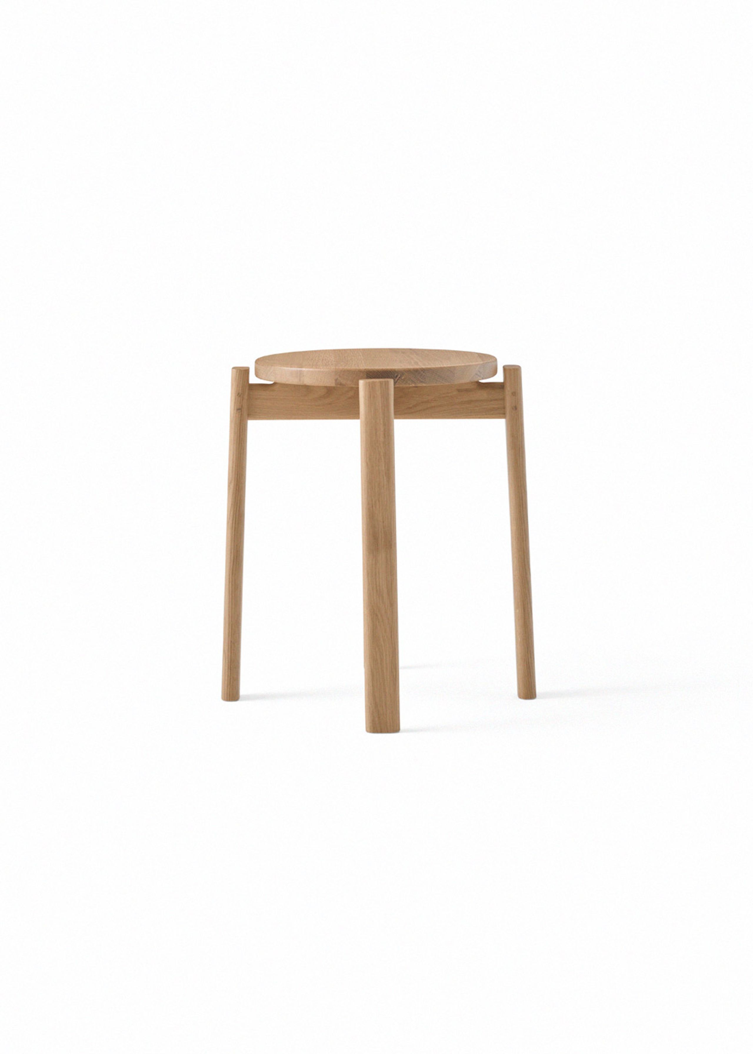 MENU - Stool - Passage Stool - Natural Oak