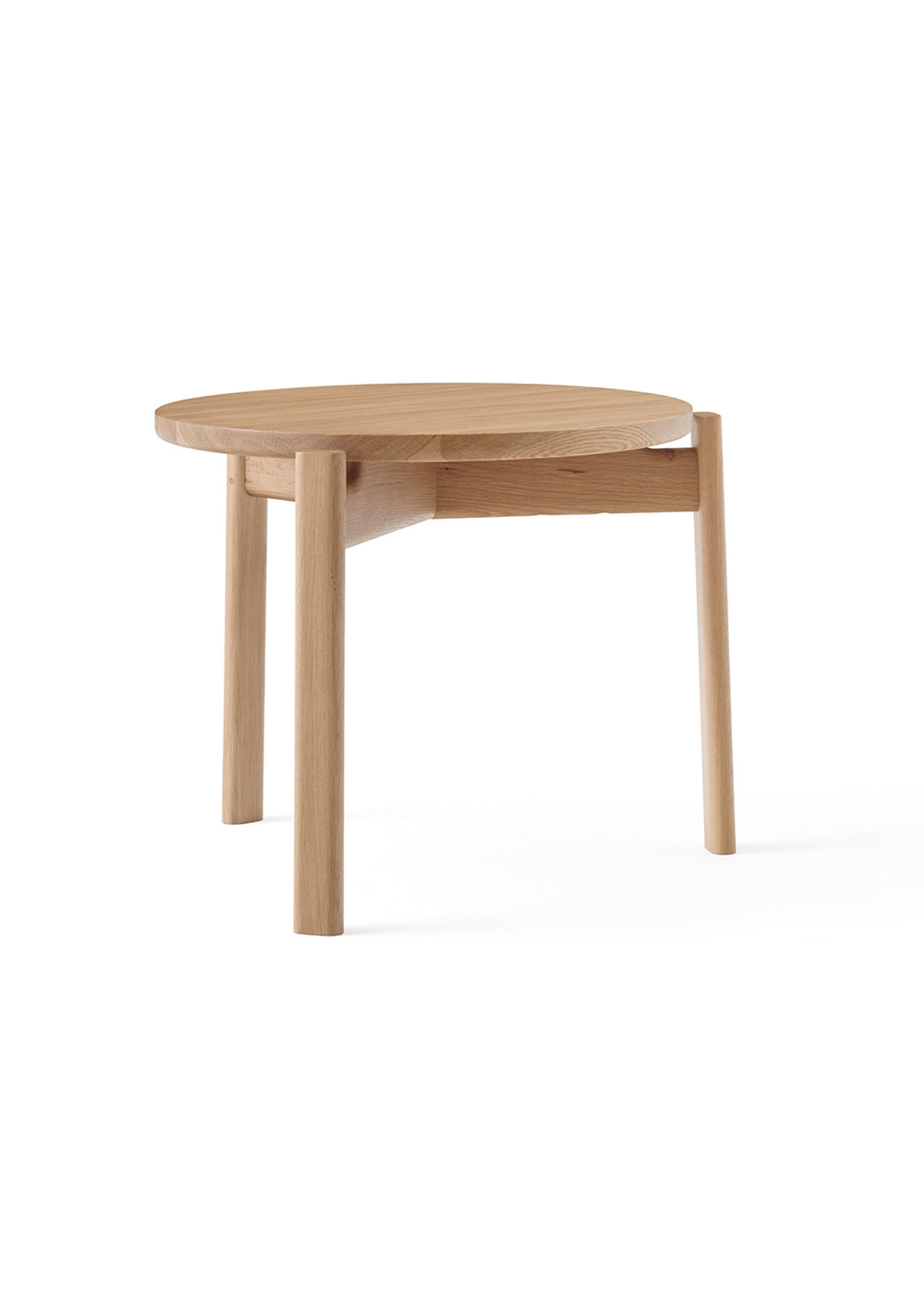 MENU - Desk - Passage Lounge Table - Ø50 - Natural Oak