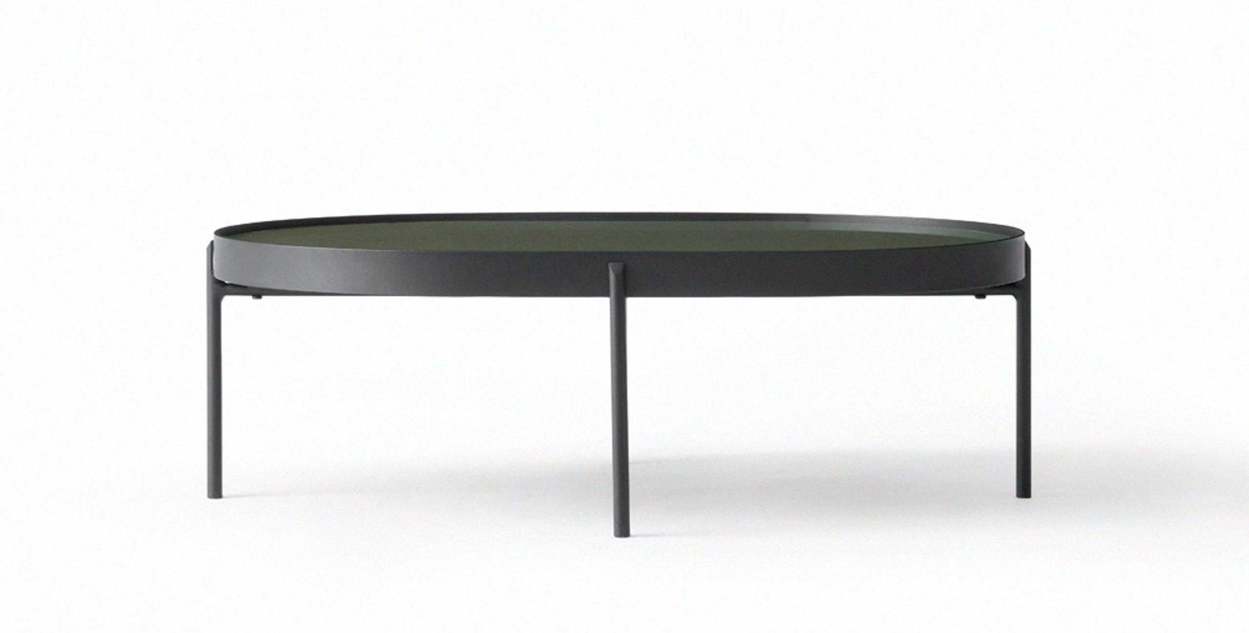 Audo Copenhagen - Tavolino da caffè - NoNo Table - Large - Dark Green