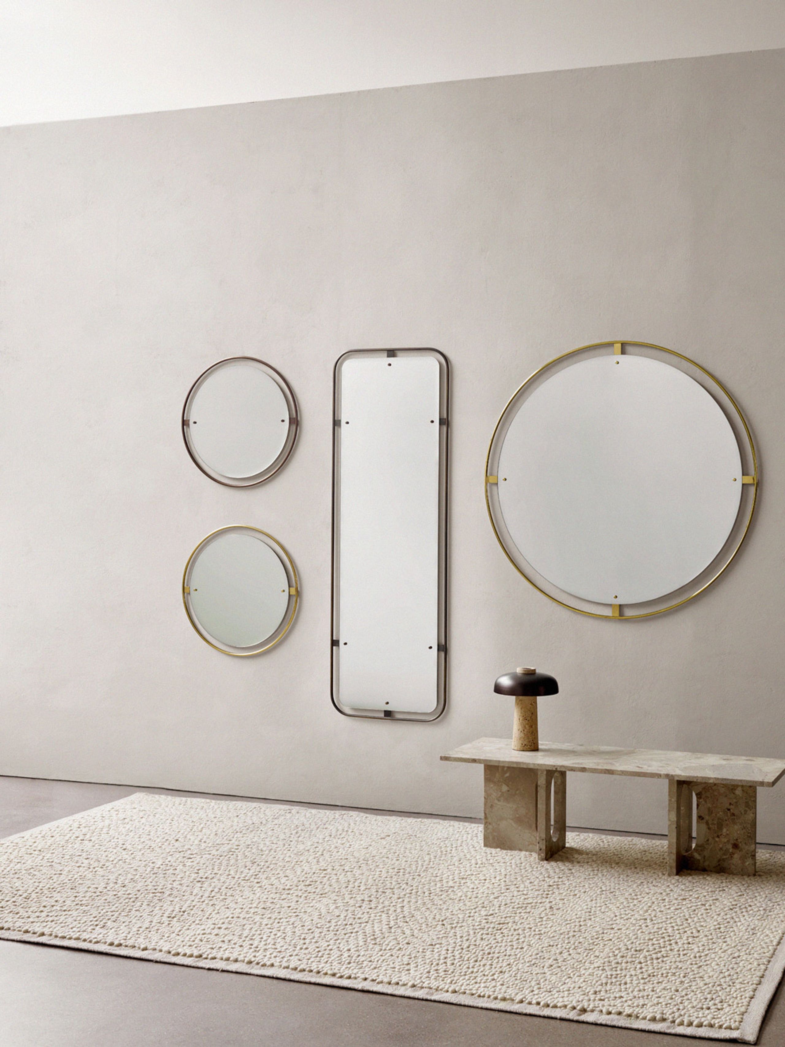 MENU - - Nimbus Mirror - Rectangular - Polished Brass