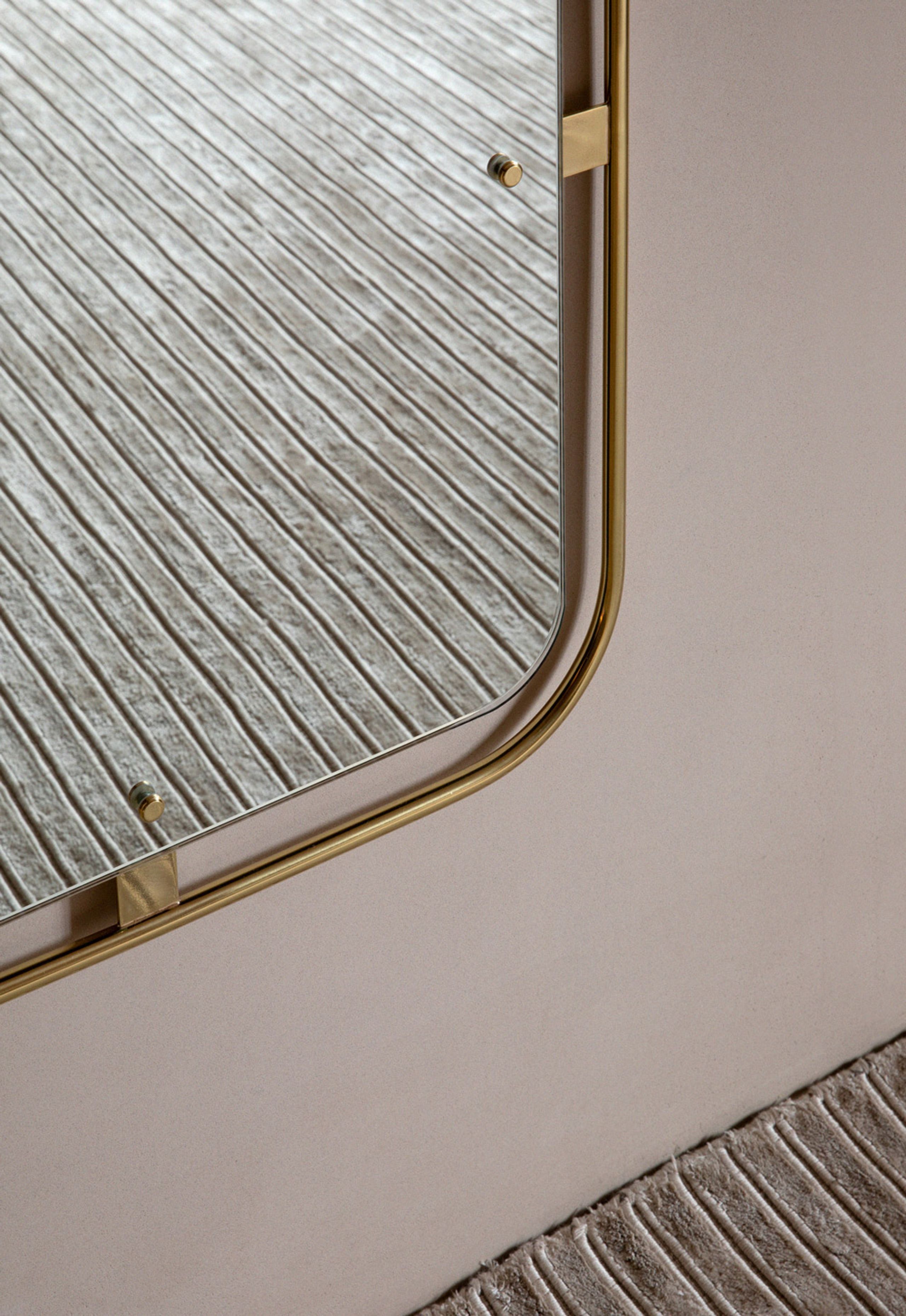 MENU - - Nimbus Mirror - Rectangular - Polished Brass