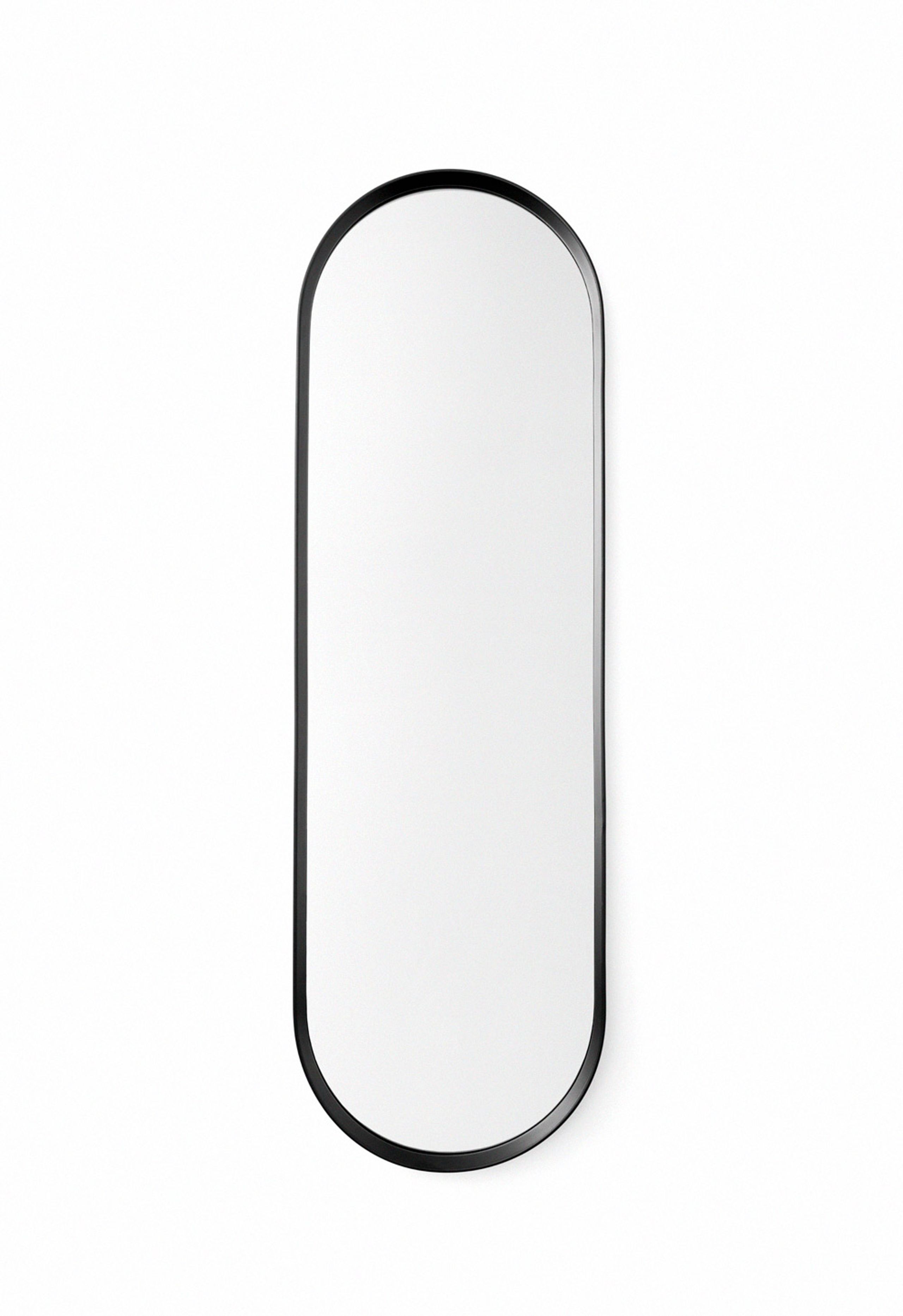 MENU - Lustro - Norm Wall Mirror - Oval - Black
