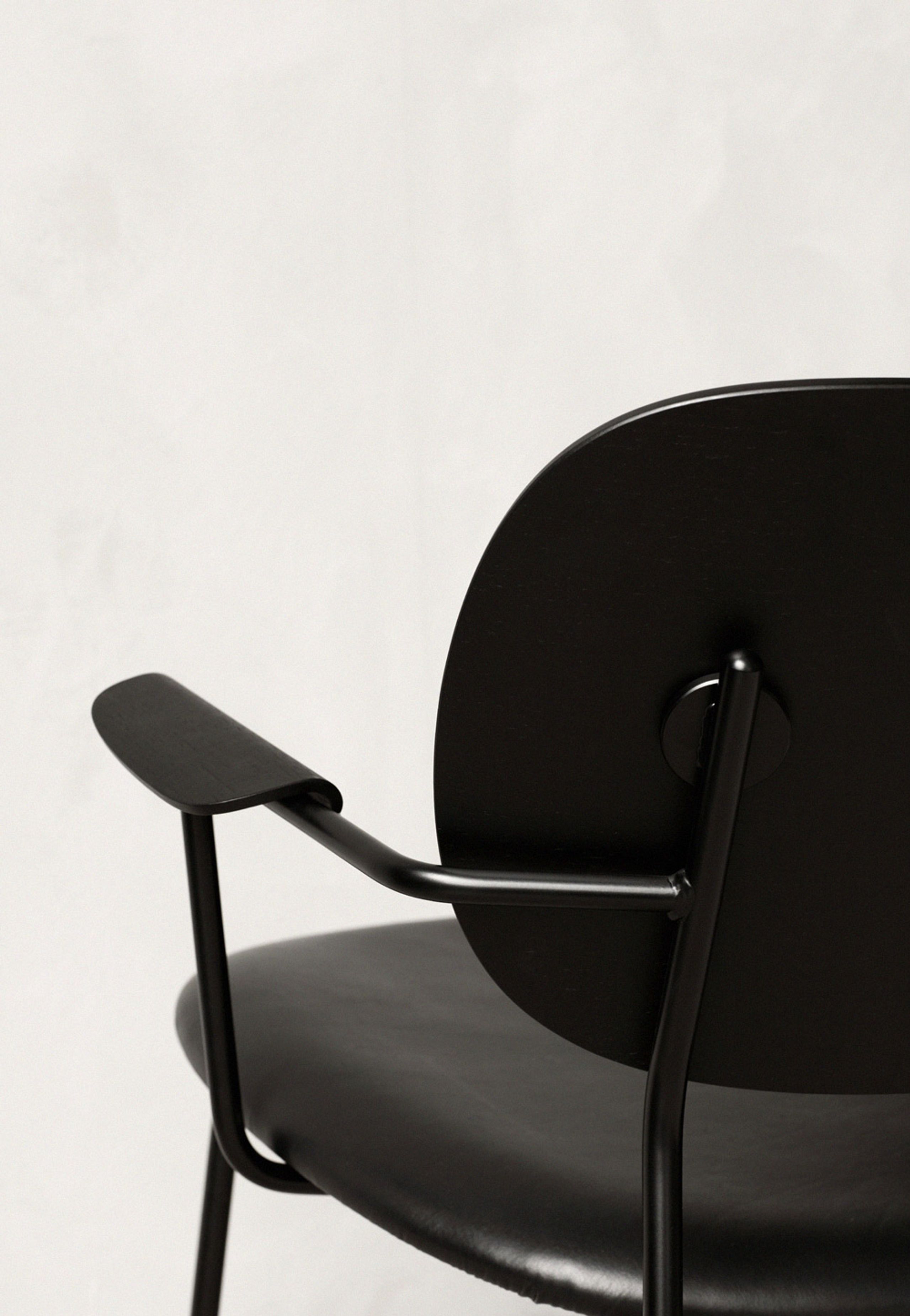 MENU - Chair - Co Lounge Chair - Upholstery: City Velvet CA7832/031 / Dark Stained Oak