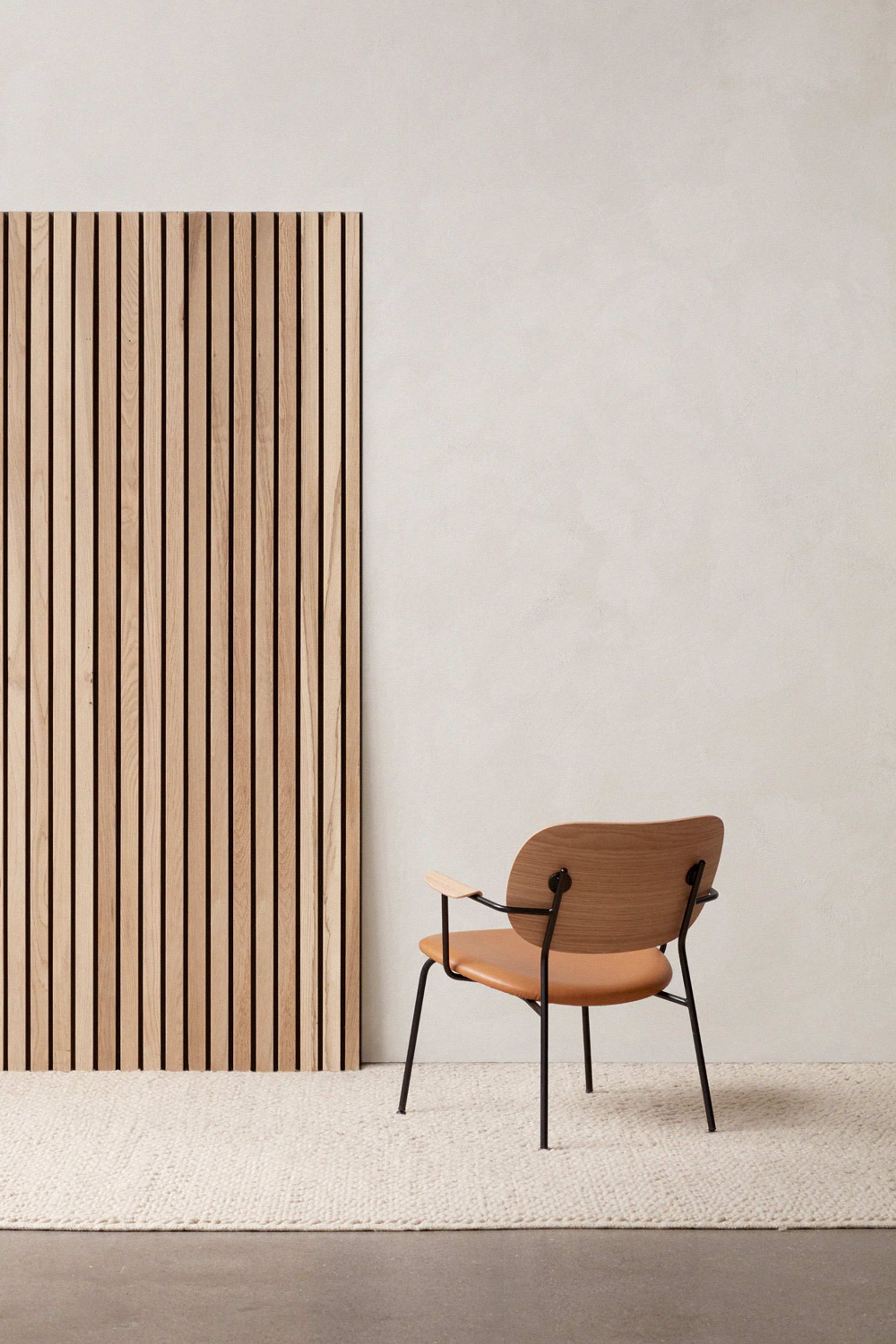 MENU - Stuhl - Co Lounge Chair - Upholstery: Maple 222 / Dark Stained Oak