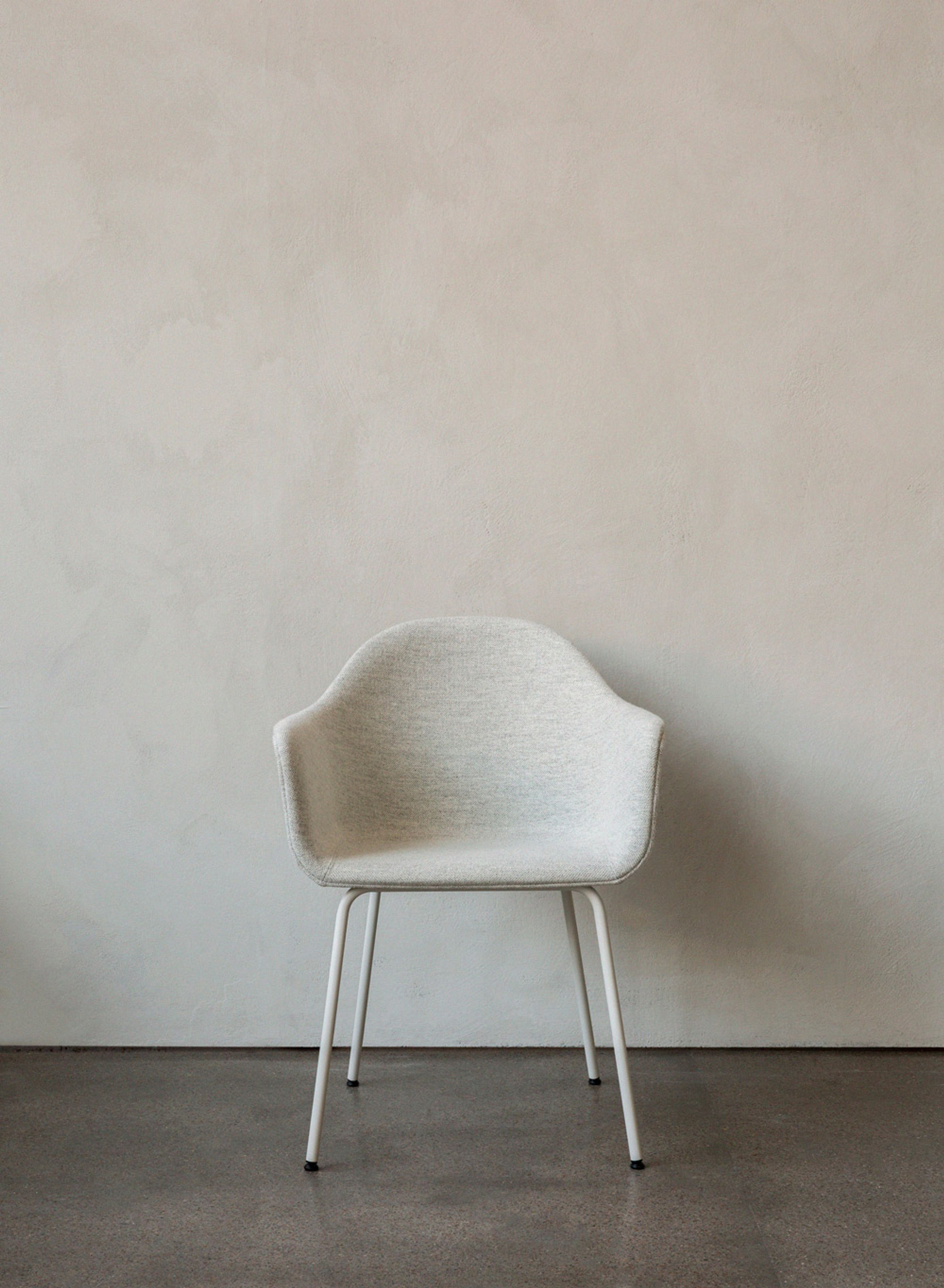 MENU - Chair - Harbour Dining Chair / Black Steel Base - Black