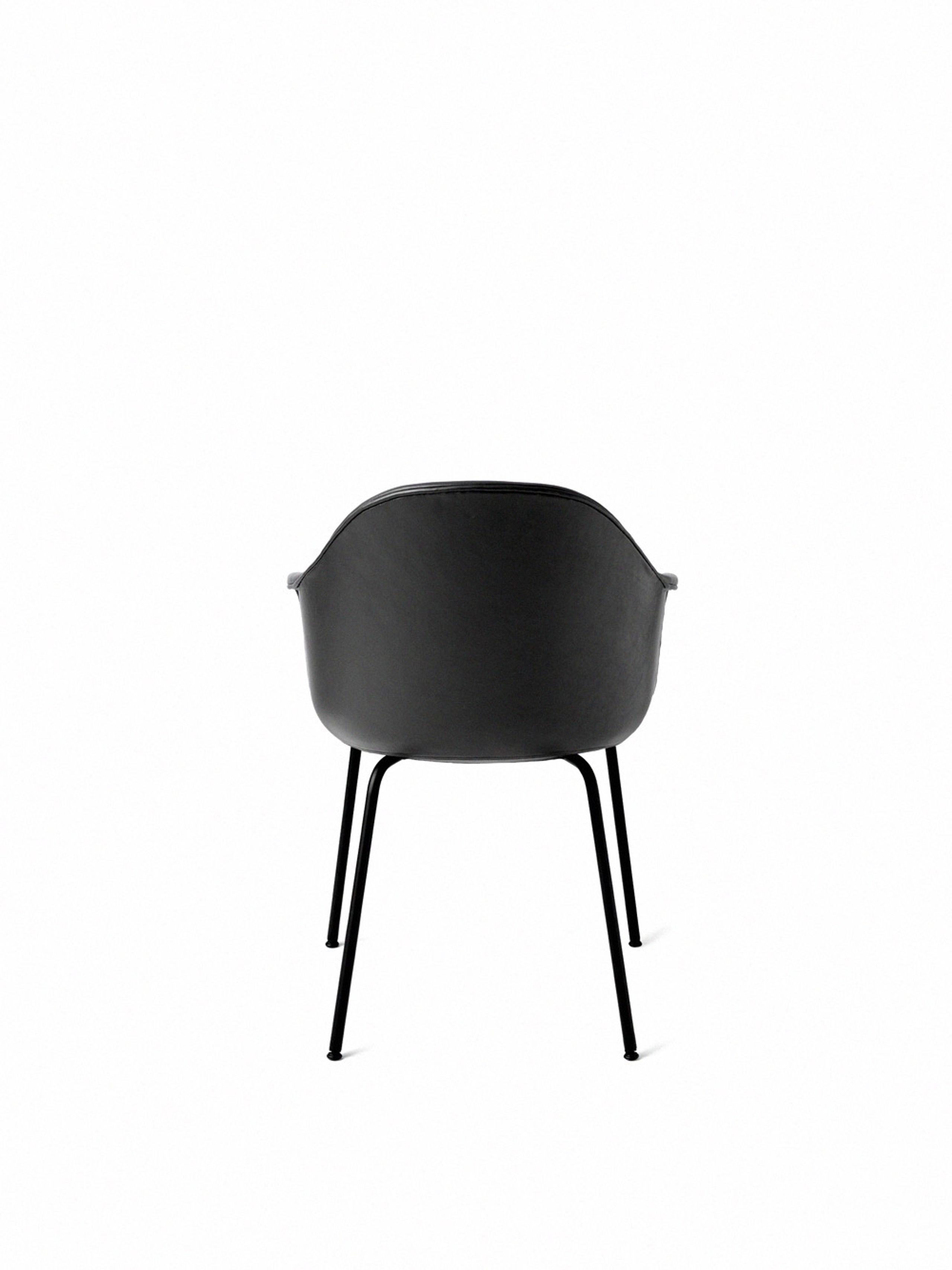 MENU - Chair - Harbour Dining Chair / Black Steel Base - Upholstery: Dakar 0842